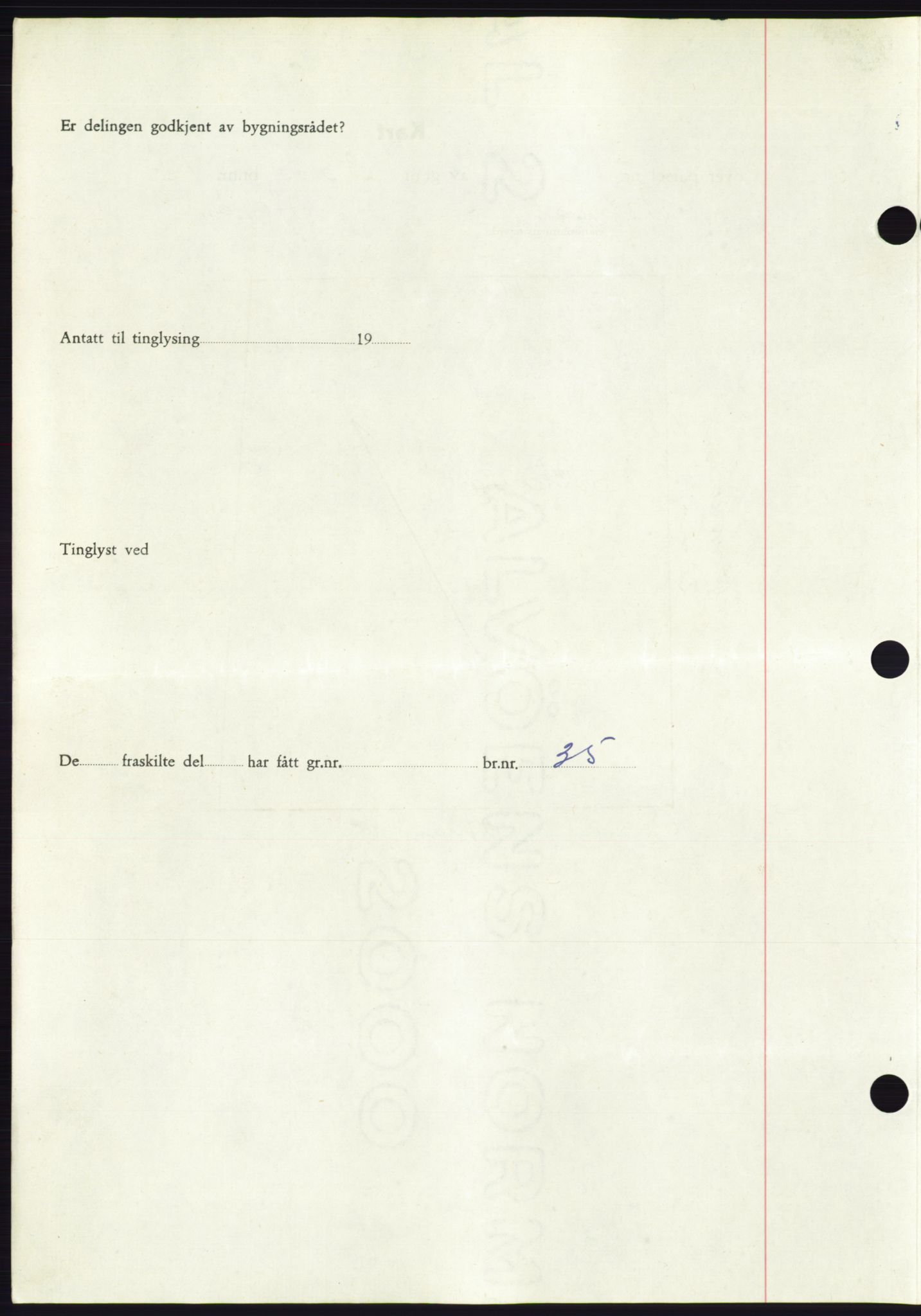 Søre Sunnmøre sorenskriveri, AV/SAT-A-4122/1/2/2C/L0099: Pantebok nr. 25A, 1954-1954, Dagboknr: 2869/1954