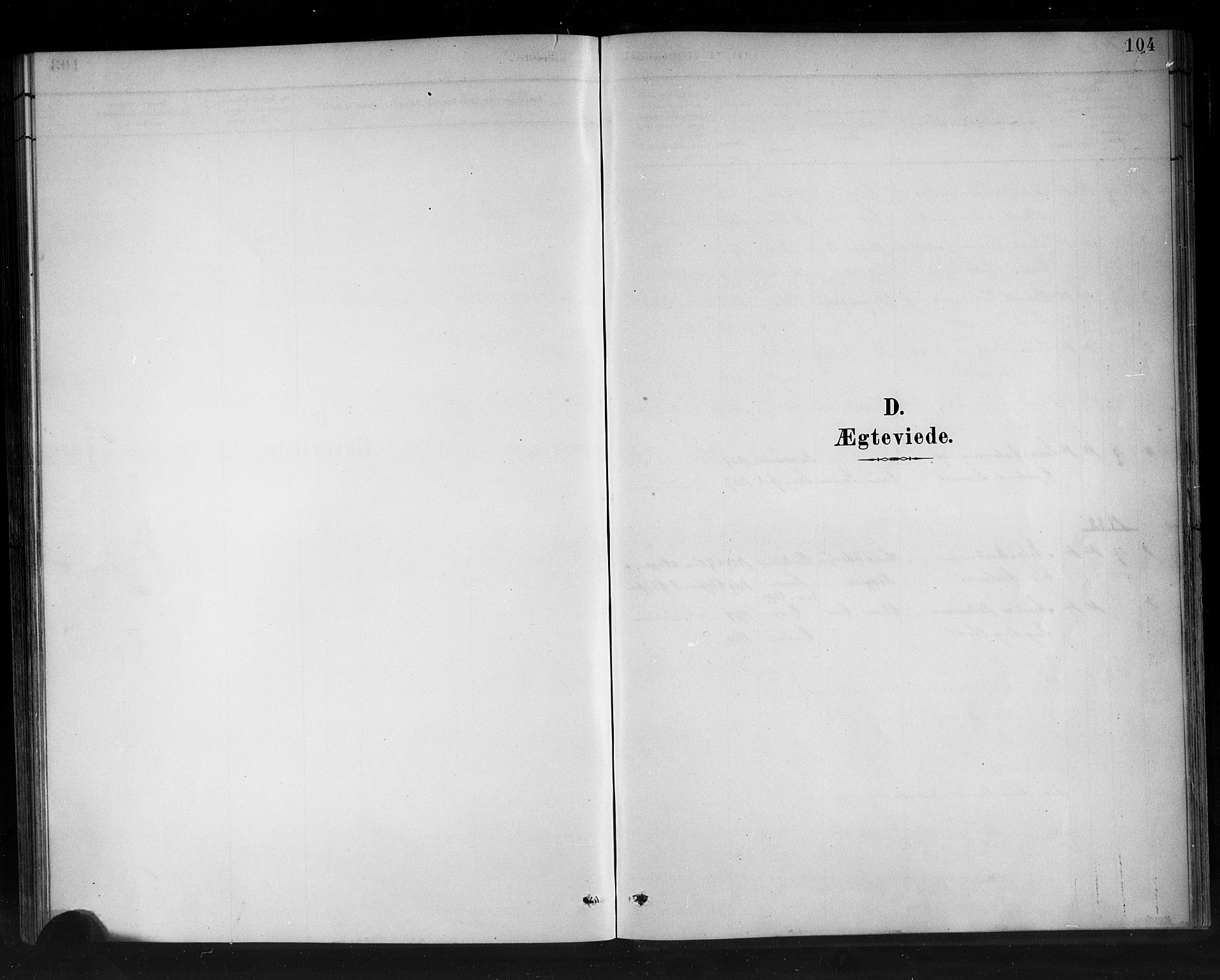 Stryn Sokneprestembete, AV/SAB-A-82501: Klokkerbok nr. C 3, 1881-1905, s. 104