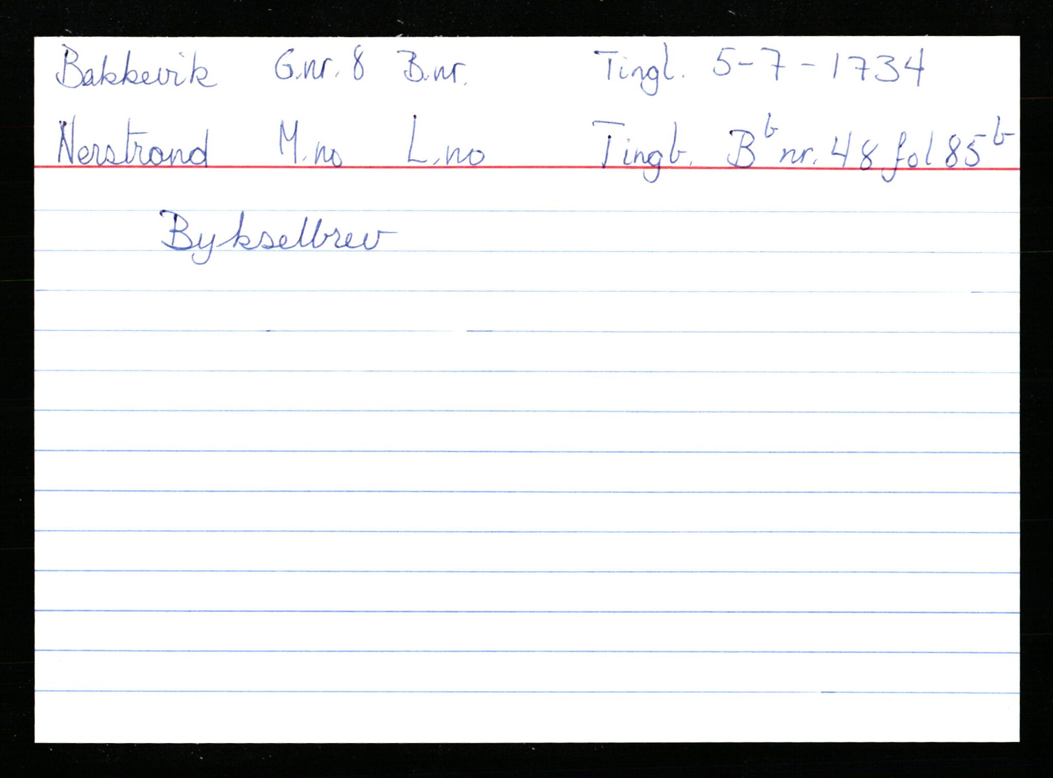 Statsarkivet i Stavanger, AV/SAST-A-101971/03/Y/Ym/L0003: Åstedskort sortert etter gårdsnavn: Austbø - Bandeberg, 1600-1950, s. 616