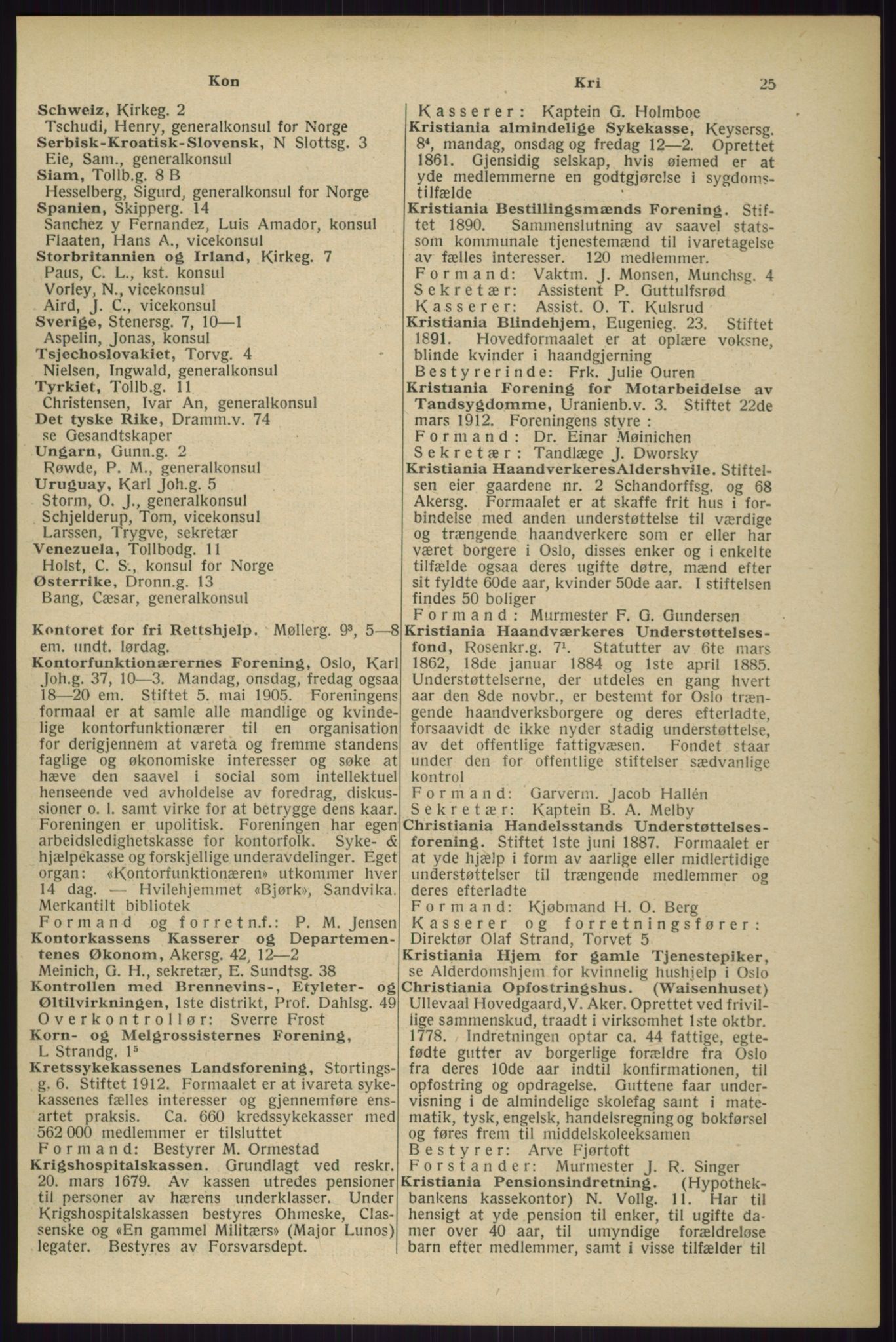 Kristiania/Oslo adressebok, PUBL/-, 1929, s. 25