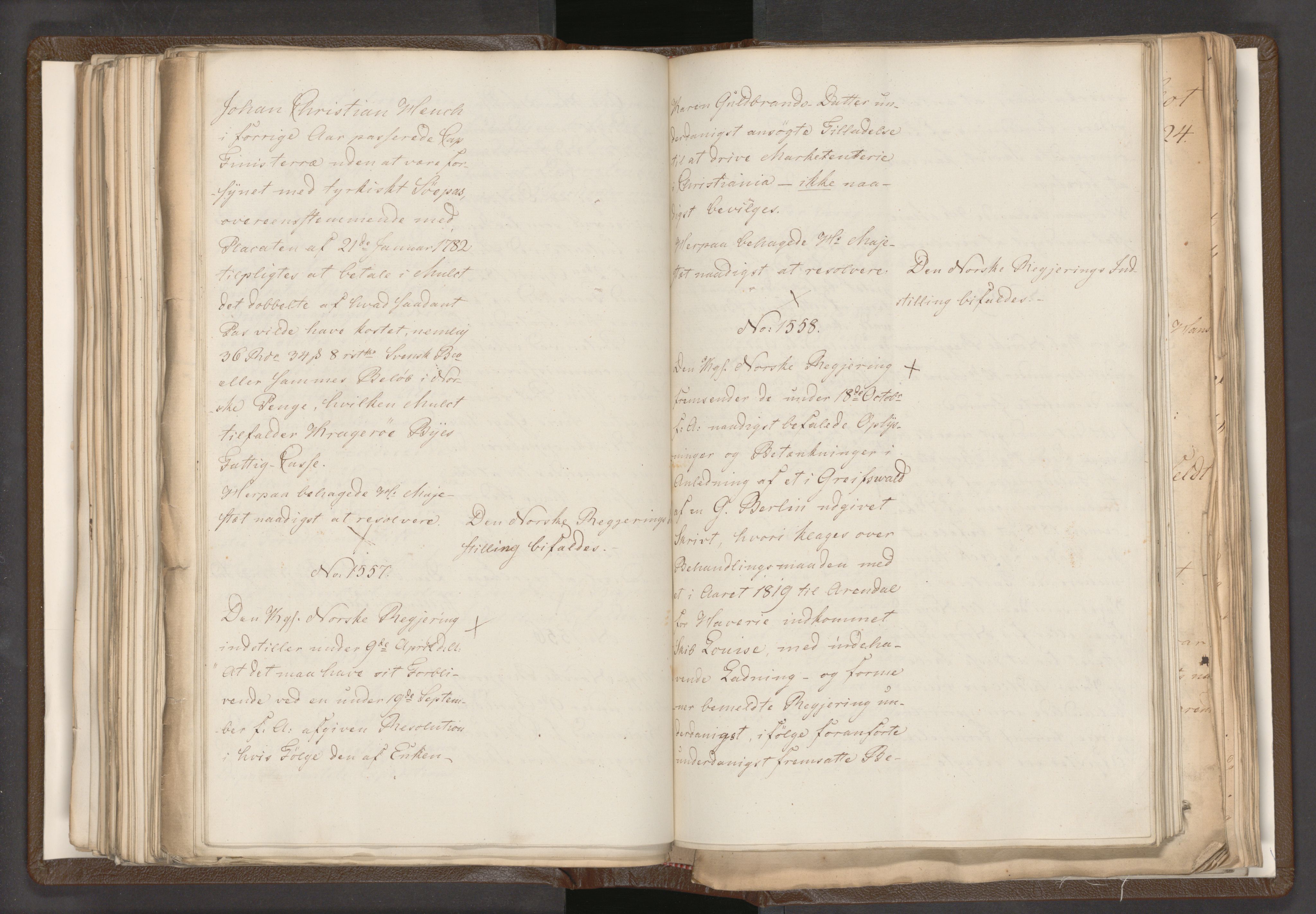 Statsrådssekretariatet, AV/RA-S-1001/A/Ab/L0018: Kgl. res. nr. 1112-1753, 1. halvår, 1824