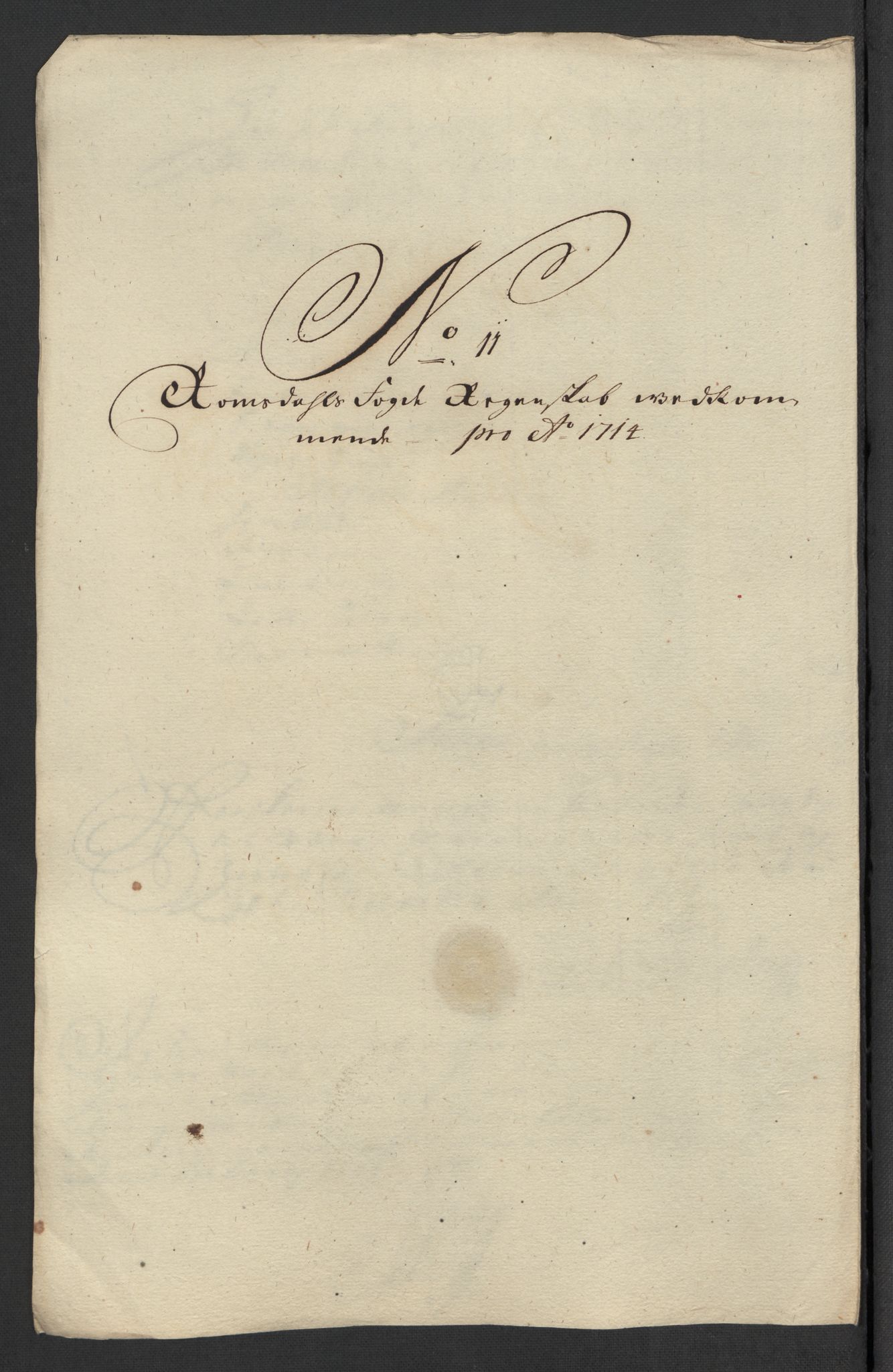 Rentekammeret inntil 1814, Reviderte regnskaper, Fogderegnskap, RA/EA-4092/R57/L3862: Fogderegnskap Fosen, 1714, s. 117