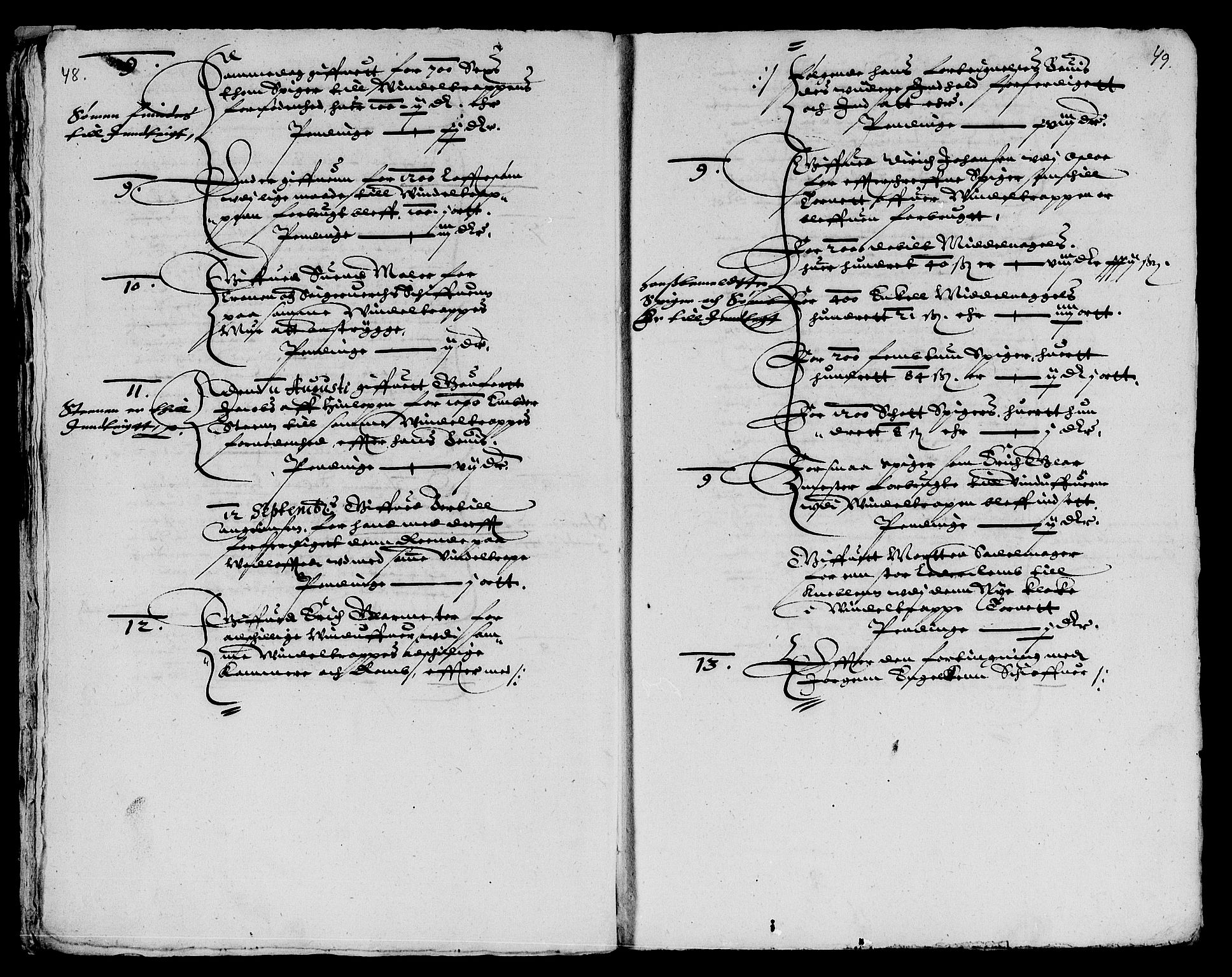 Rentekammeret inntil 1814, Reviderte regnskaper, Lensregnskaper, RA/EA-5023/R/Rb/Rba/L0064: Akershus len, 1622-1624