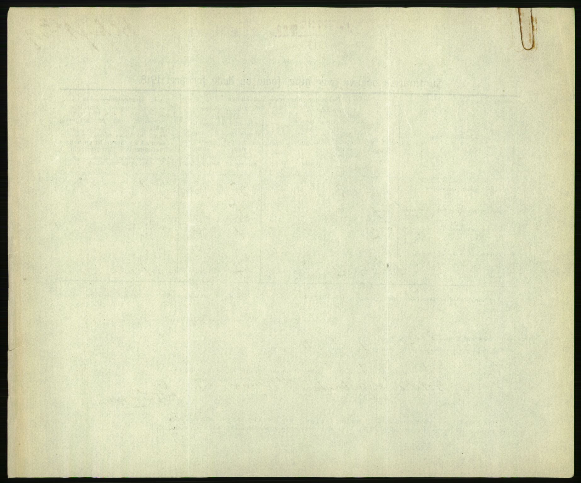 Statistisk sentralbyrå, Sosiodemografiske emner, Befolkning, RA/S-2228/D/Df/Dfb/Dfbh/L0059: Summariske oppgaver over gifte, fødte og døde for hele landet., 1918, s. 158