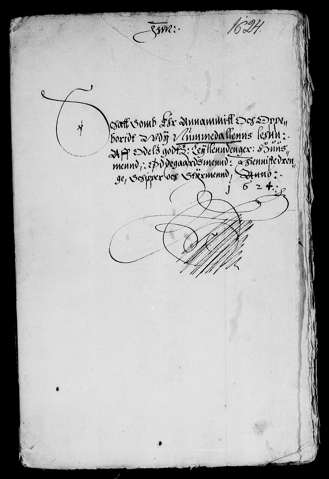 Rentekammeret inntil 1814, Reviderte regnskaper, Lensregnskaper, AV/RA-EA-5023/R/Rb/Rbw/L0026: Trondheim len, 1623-1625