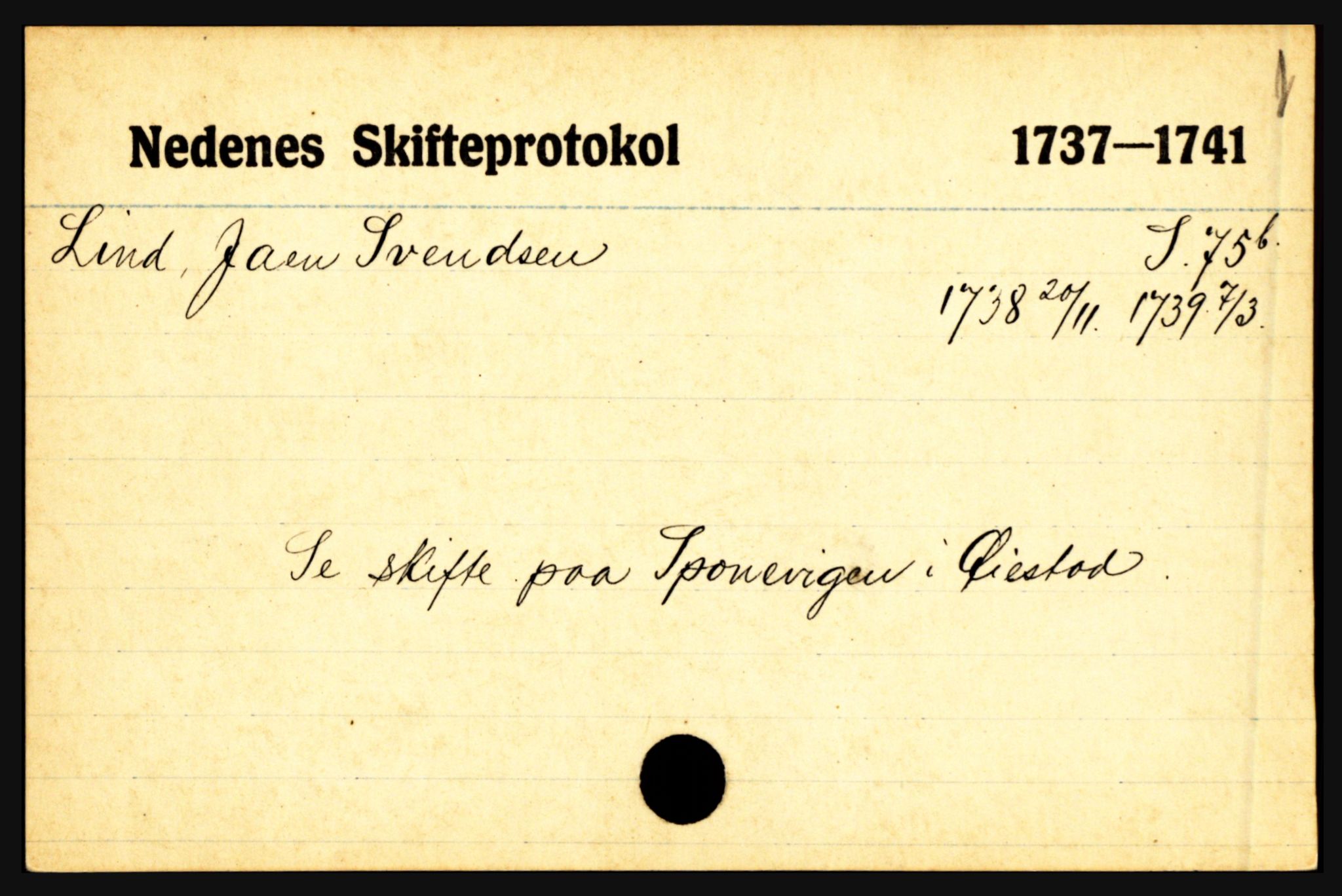 Nedenes sorenskriveri før 1824, AV/SAK-1221-0007/H, s. 17809