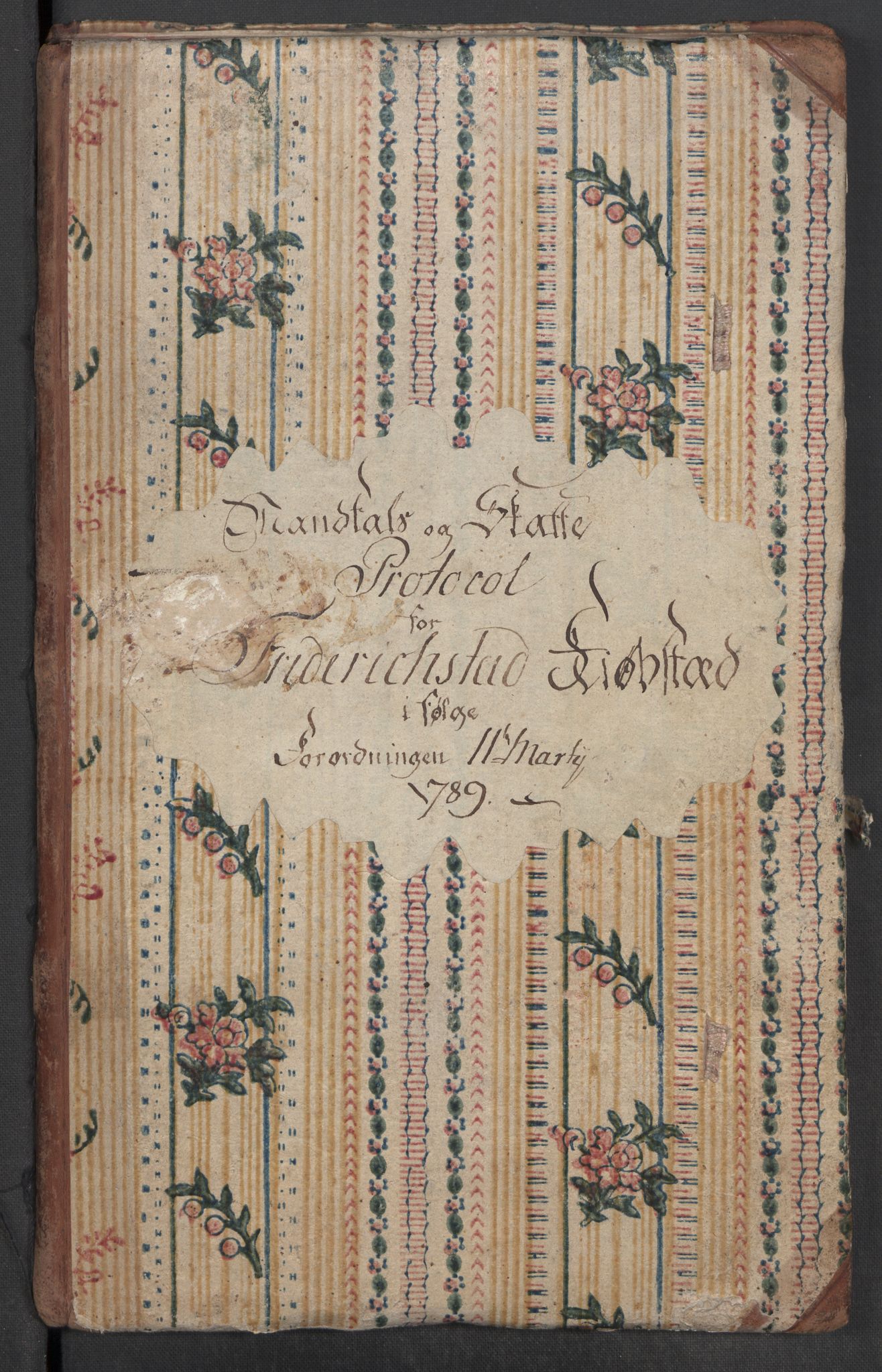 Rentekammeret inntil 1814, Reviderte regnskaper, Mindre regnskaper, RA/EA-4068/Rf/Rfe/L0009: Fredrikstad. Fosen fogderi, 1789, s. 37