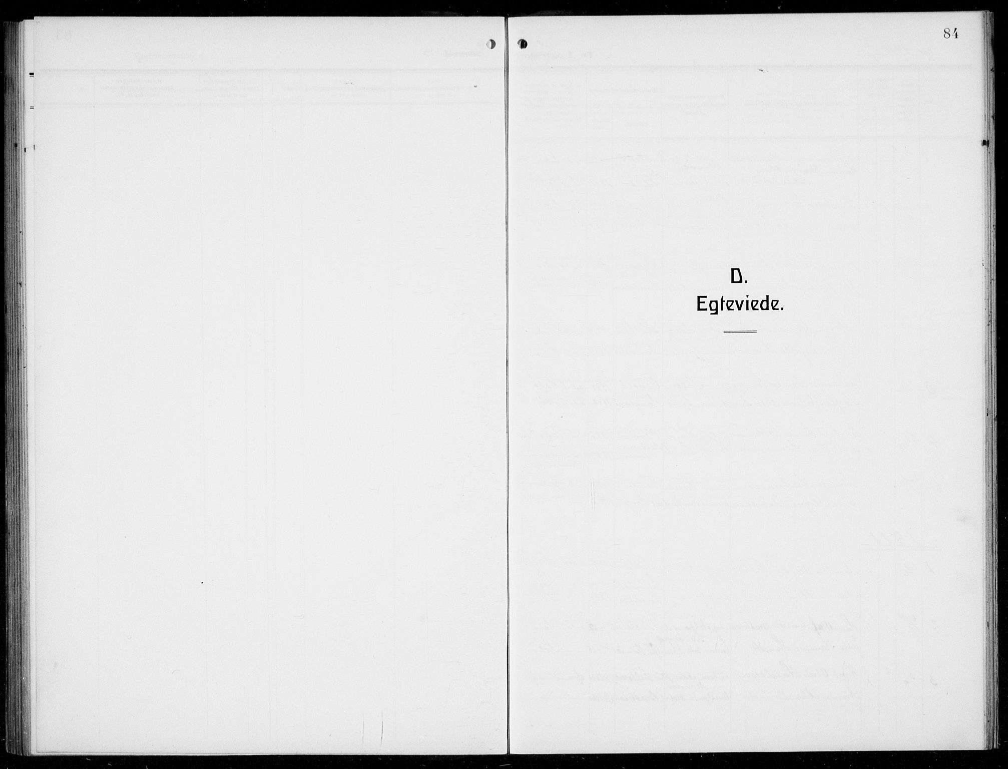 Manger sokneprestembete, SAB/A-76801/H/Hab: Klokkerbok nr. D  4, 1910-1935, s. 83