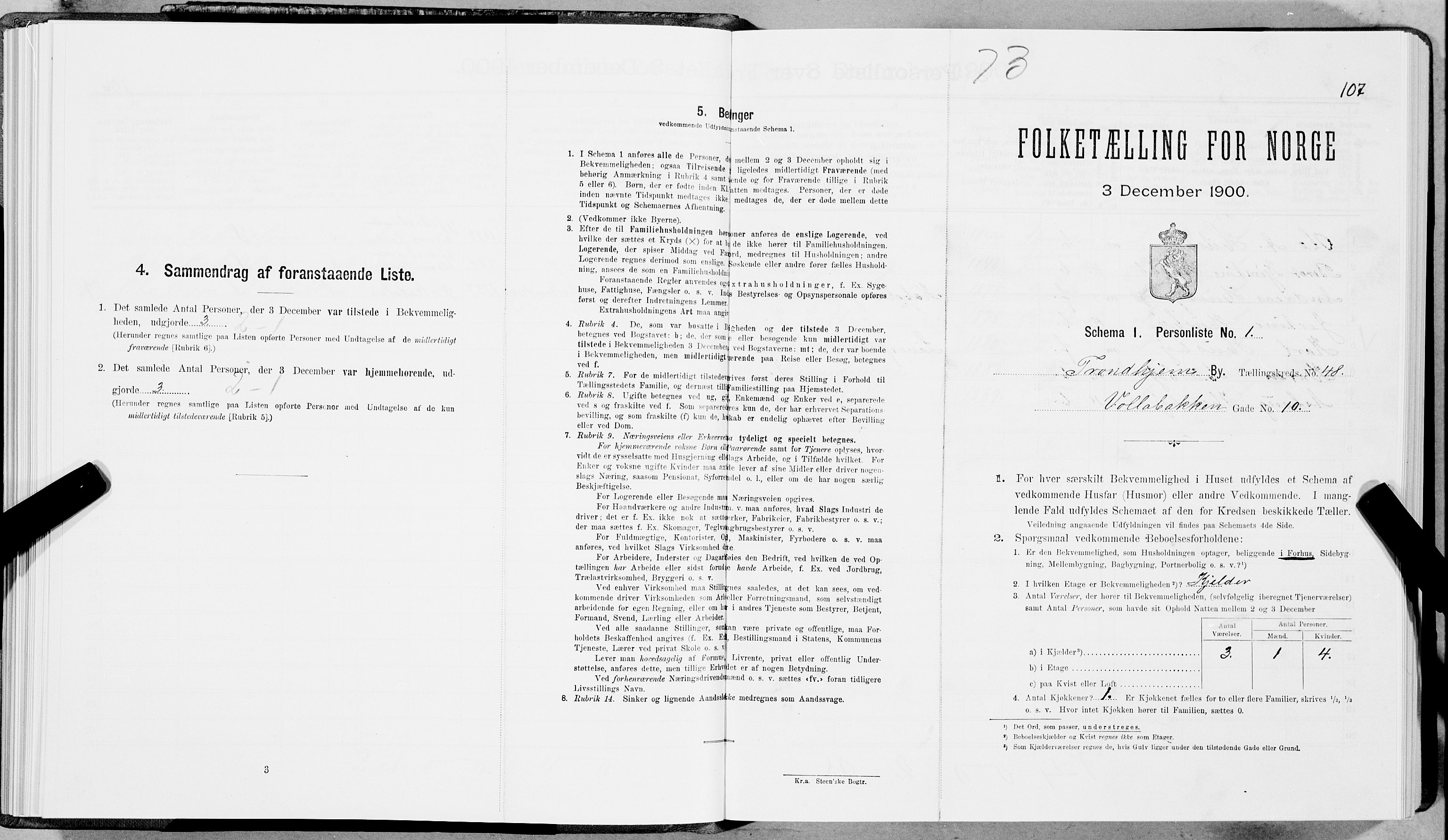 SAT, Folketelling 1900 for 1601 Trondheim kjøpstad, 1900, s. 7948
