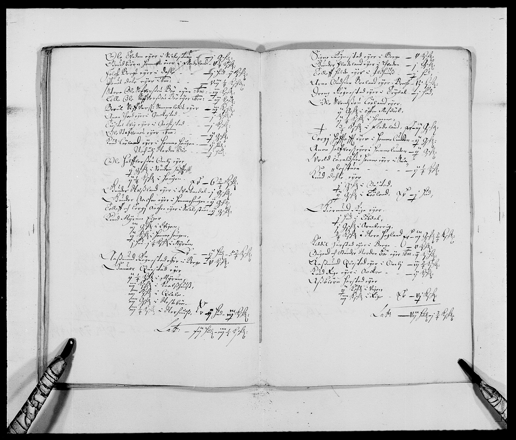 Rentekammeret inntil 1814, Reviderte regnskaper, Fogderegnskap, AV/RA-EA-4092/R40/L2431: Fogderegnskap Råbyggelag, 1664-1668, s. 274