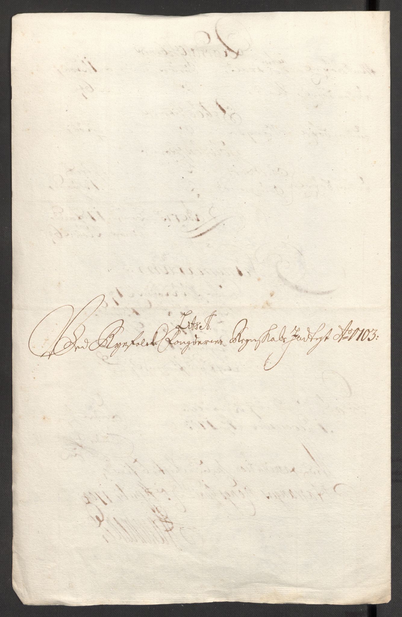 Rentekammeret inntil 1814, Reviderte regnskaper, Fogderegnskap, RA/EA-4092/R47/L2860: Fogderegnskap Ryfylke, 1703-1705, s. 22