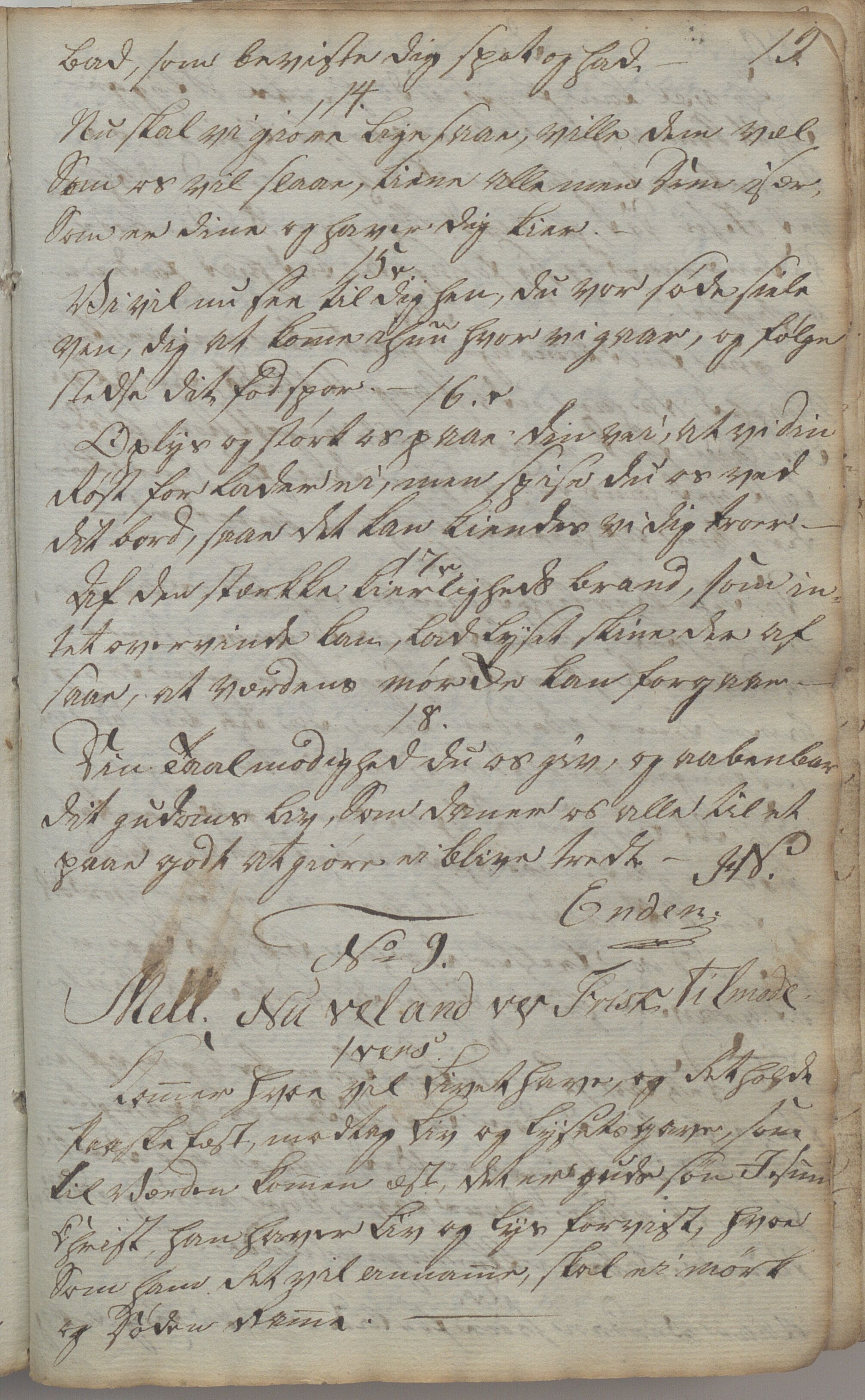 Heggtveitsamlingen, TMF/A-1007/H/L0047/0007: Kopibøker, brev etc.  / "Kopsland", 1800-1850, s. 19