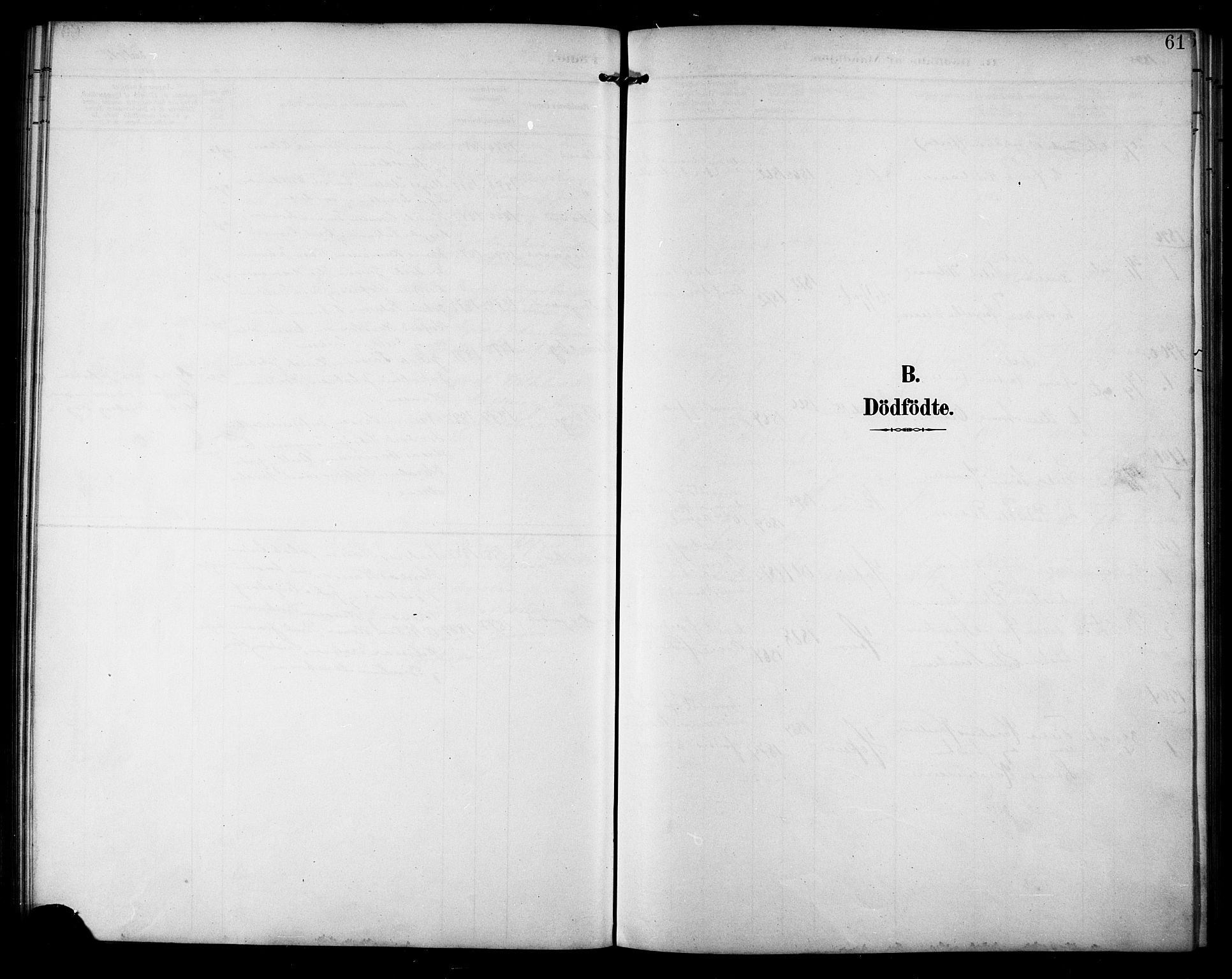 Berg sokneprestkontor, SATØ/S-1318/G/Ga/Gab/L0005klokker: Klokkerbok nr. 5, 1898-1911, s. 61