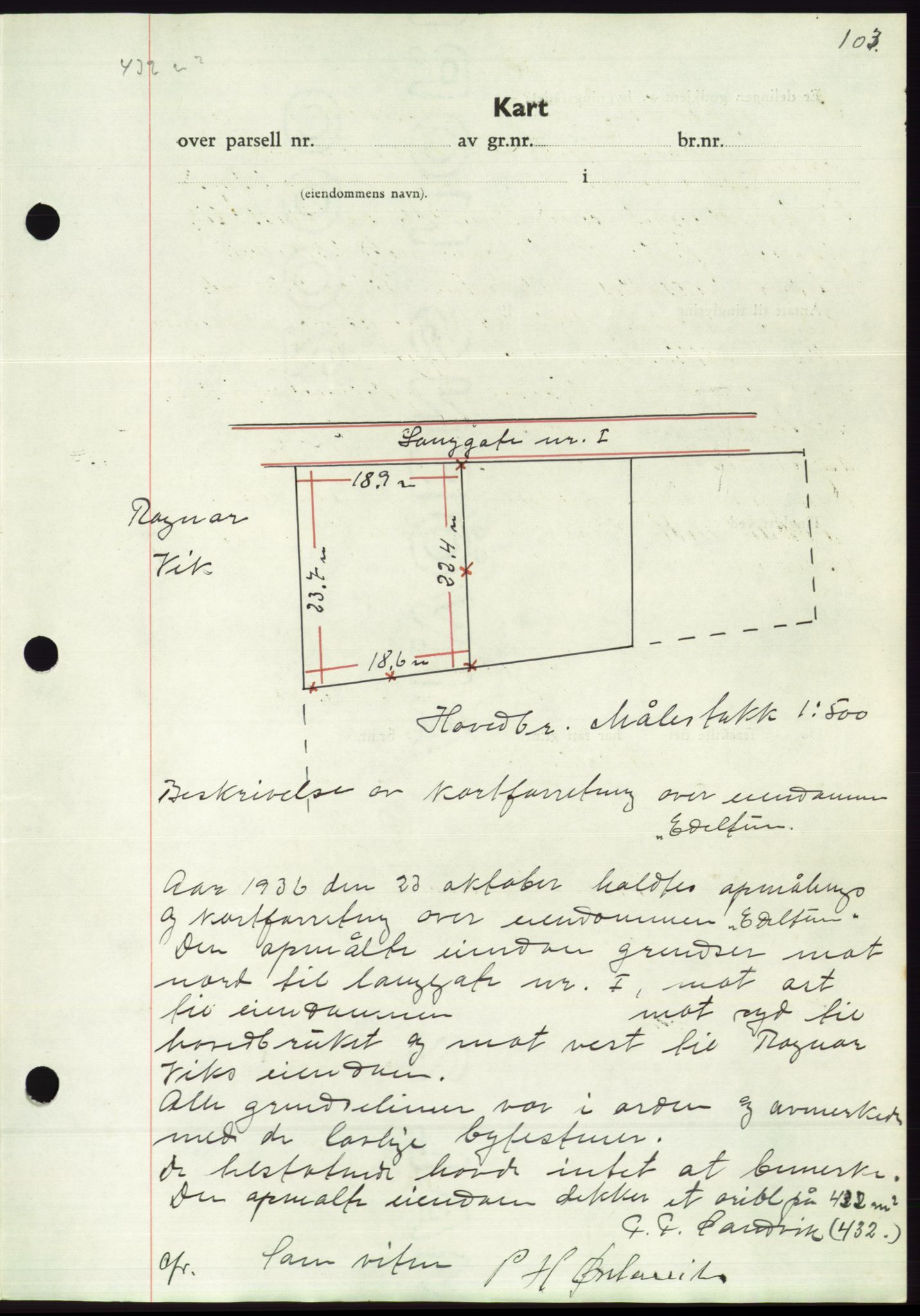 Søre Sunnmøre sorenskriveri, AV/SAT-A-4122/1/2/2C/L0062: Pantebok nr. 56, 1936-1937, Dagboknr: 1828/1936