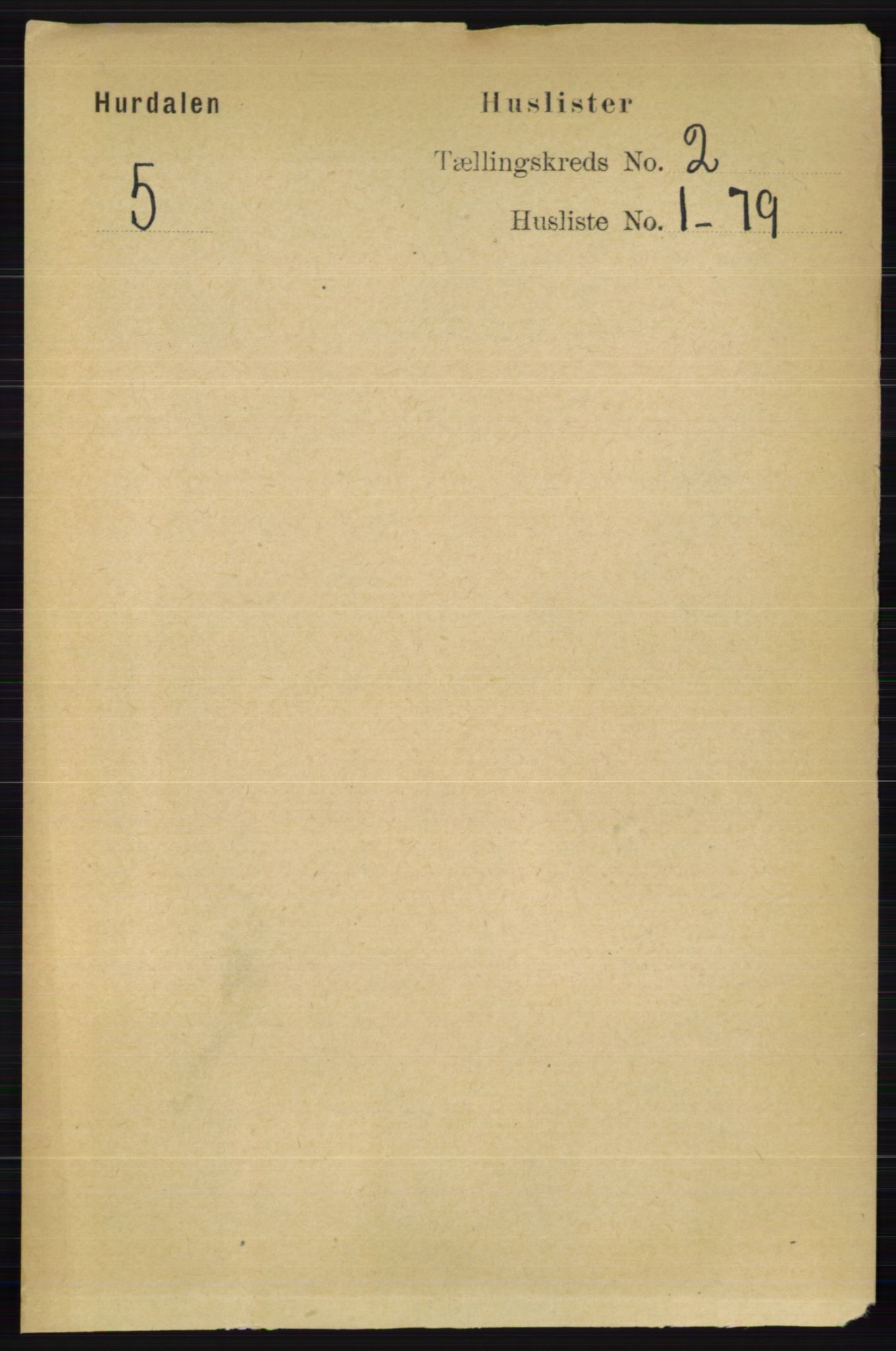 RA, Folketelling 1891 for 0239 Hurdal herred, 1891, s. 442