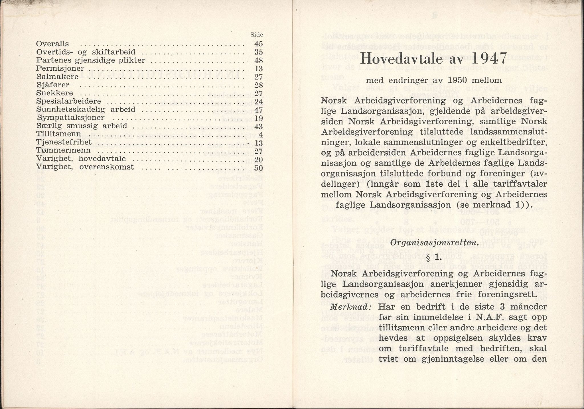 Norsk jern- og metallarbeiderforbund, AAB/ARK-1659/O/L0001/0025: Verkstedsoverenskomsten / Verkstedsoverenskomsten, 1952