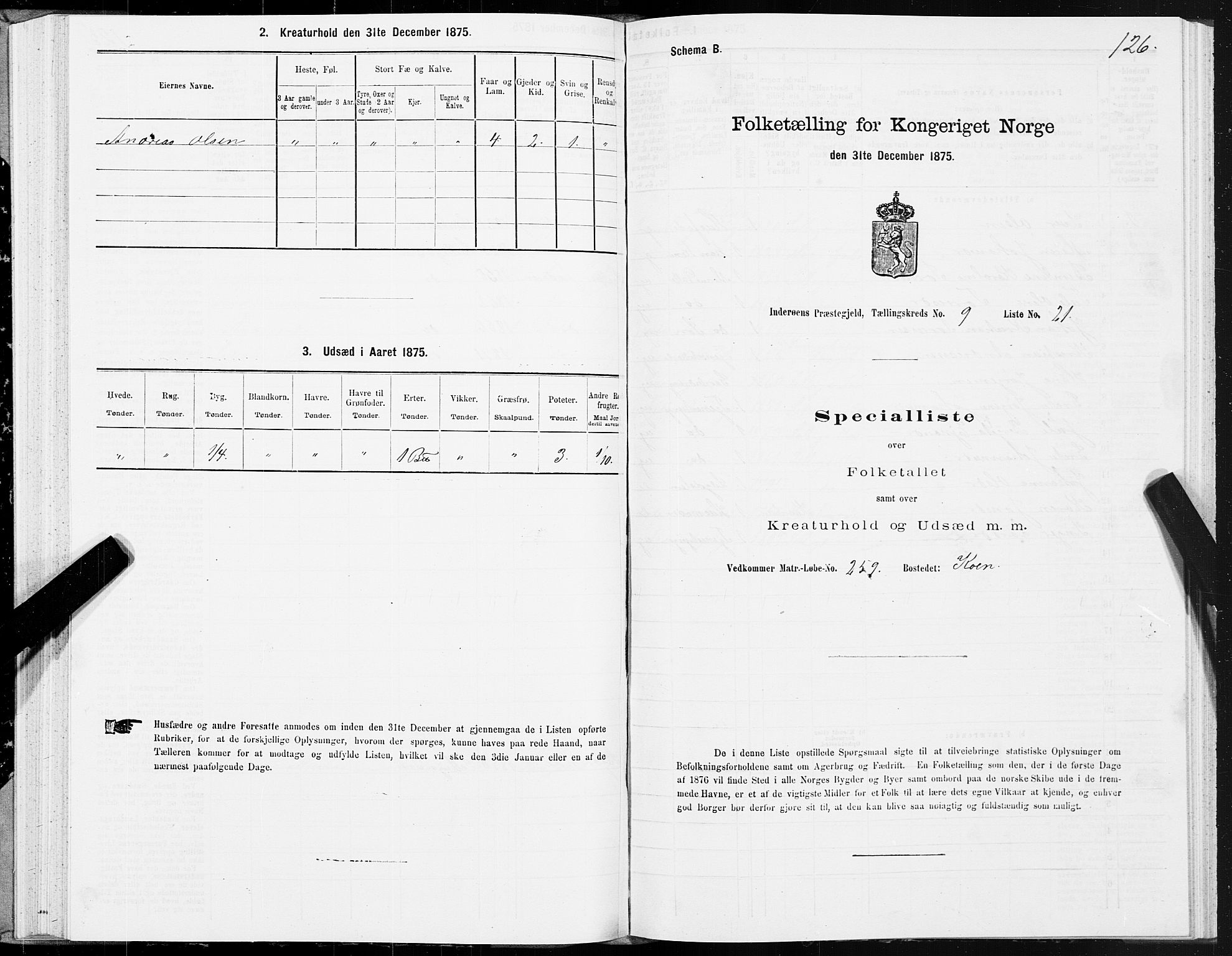 SAT, Folketelling 1875 for 1729P Inderøy prestegjeld, 1875, s. 5126