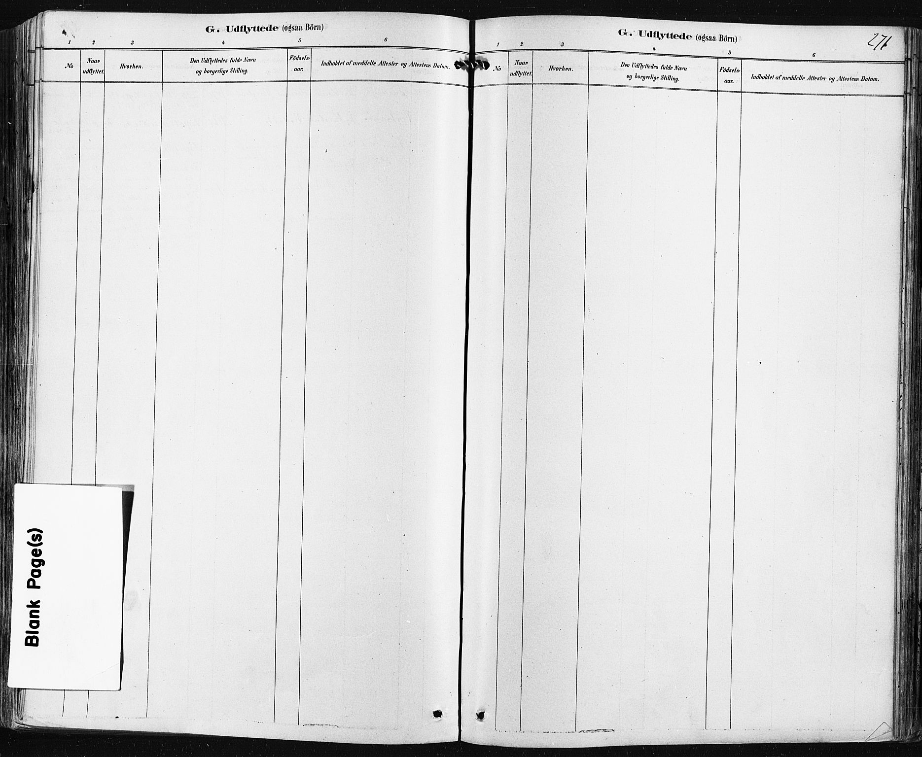 Borre kirkebøker, SAKO/A-338/F/Fa/L0009: Ministerialbok nr. I 9, 1878-1896, s. 271