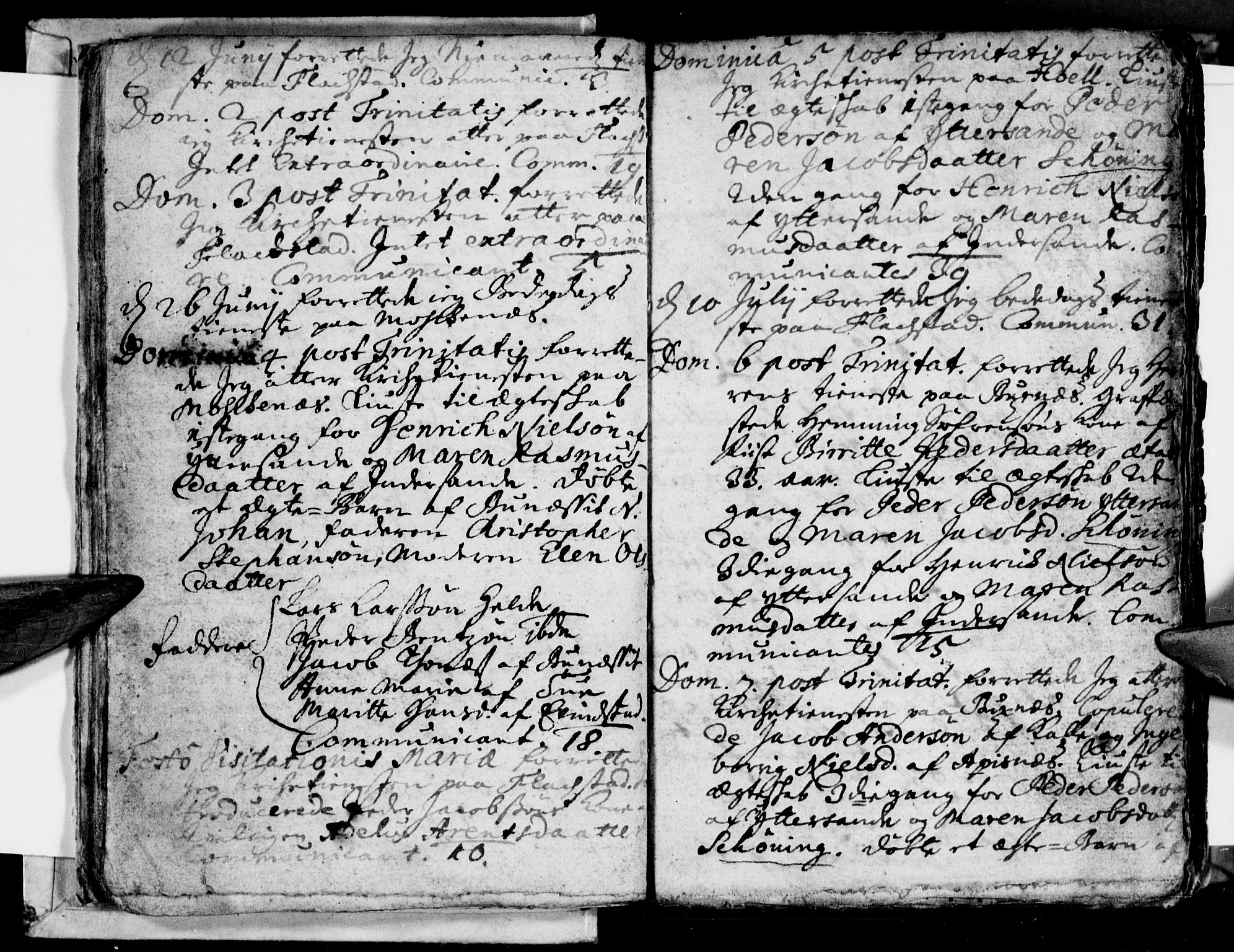 Ministerialprotokoller, klokkerbøker og fødselsregistre - Nordland, AV/SAT-A-1459/881/L1162: Residerende kapellans bok nr. 881B01, 1704-1748