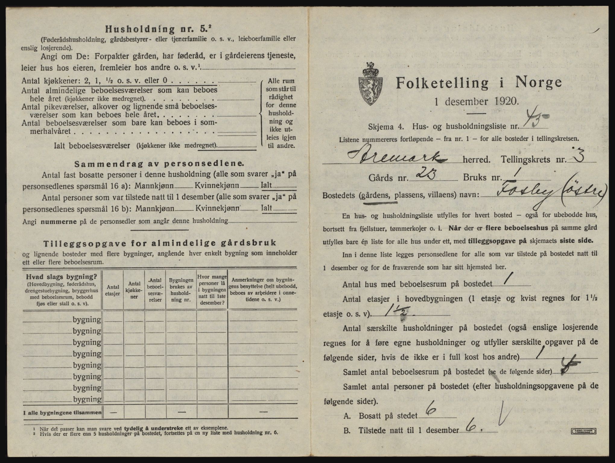 SAO, Folketelling 1920 for 0118 Aremark herred, 1920, s. 381