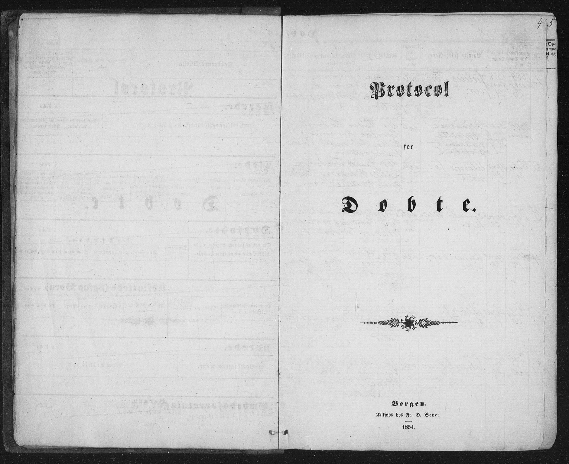 Ministerialprotokoller, klokkerbøker og fødselsregistre - Nordland, AV/SAT-A-1459/838/L0550: Ministerialbok nr. 838A08, 1855-1865, s. 4