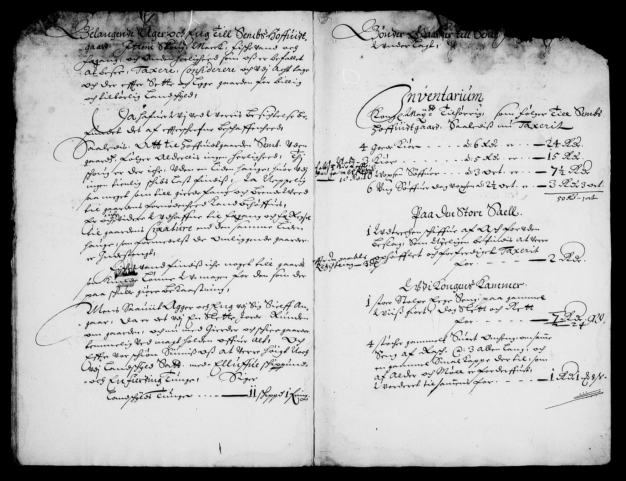 Rentekammeret inntil 1814, Realistisk ordnet avdeling, AV/RA-EA-4070/On/L0013: [Jj 14]: Forskjellige dokumenter om krongodset i Norge, 1672-1722, s. 10