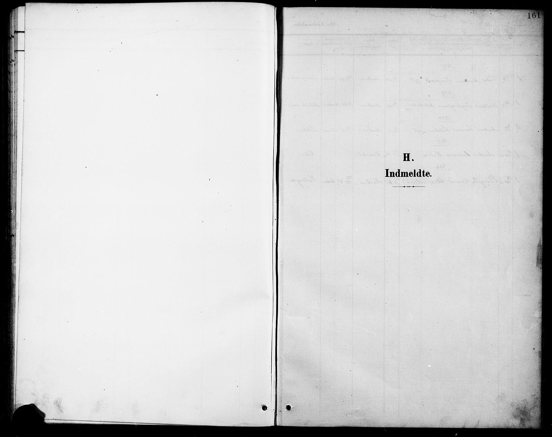 Kvikne prestekontor, SAH/PREST-064/H/Ha/Hab/L0003: Klokkerbok nr. 3, 1896-1918, s. 161