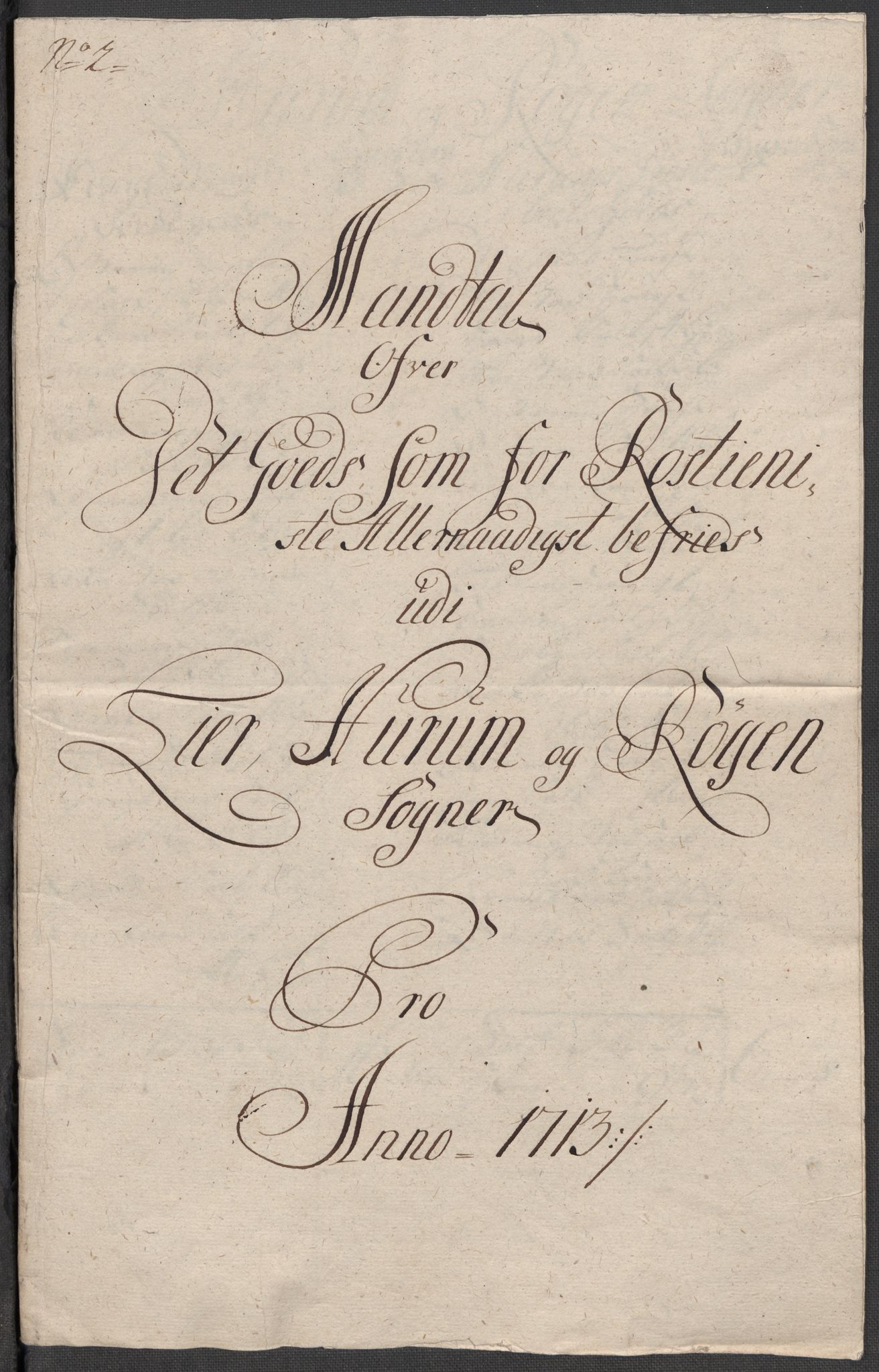 Rentekammeret inntil 1814, Reviderte regnskaper, Fogderegnskap, AV/RA-EA-4092/R31/L1708: Fogderegnskap Hurum, Røyken, Eiker, Lier og Buskerud, 1713, s. 168