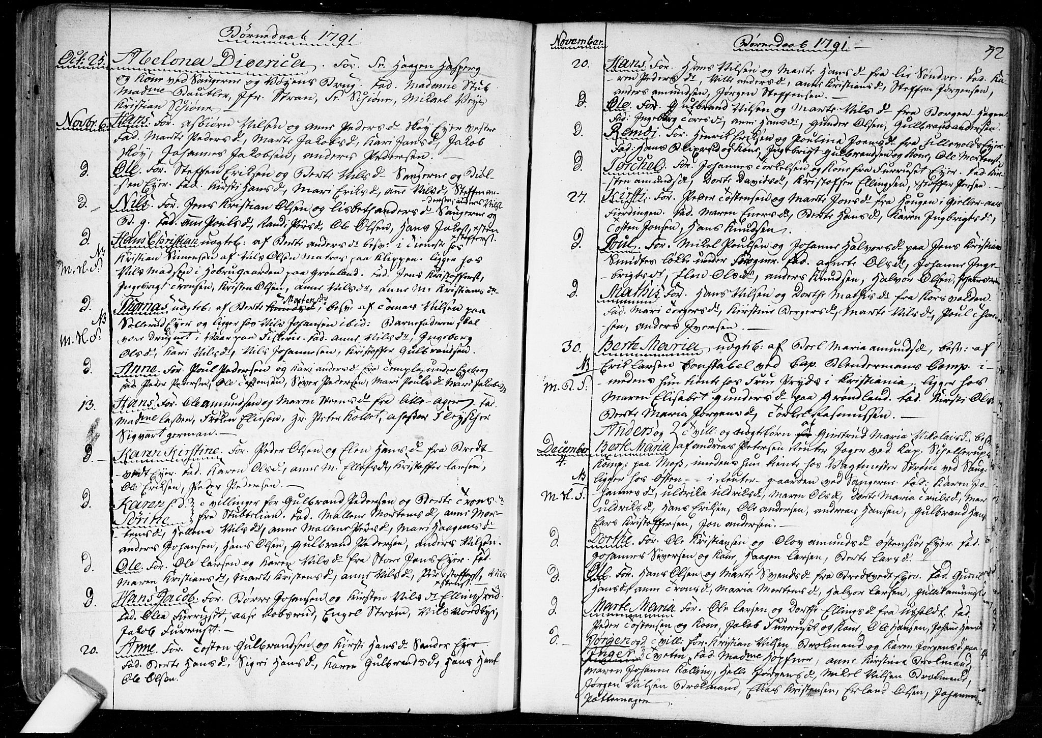 Aker prestekontor kirkebøker, SAO/A-10861/F/L0010: Ministerialbok nr. 10, 1786-1809, s. 52