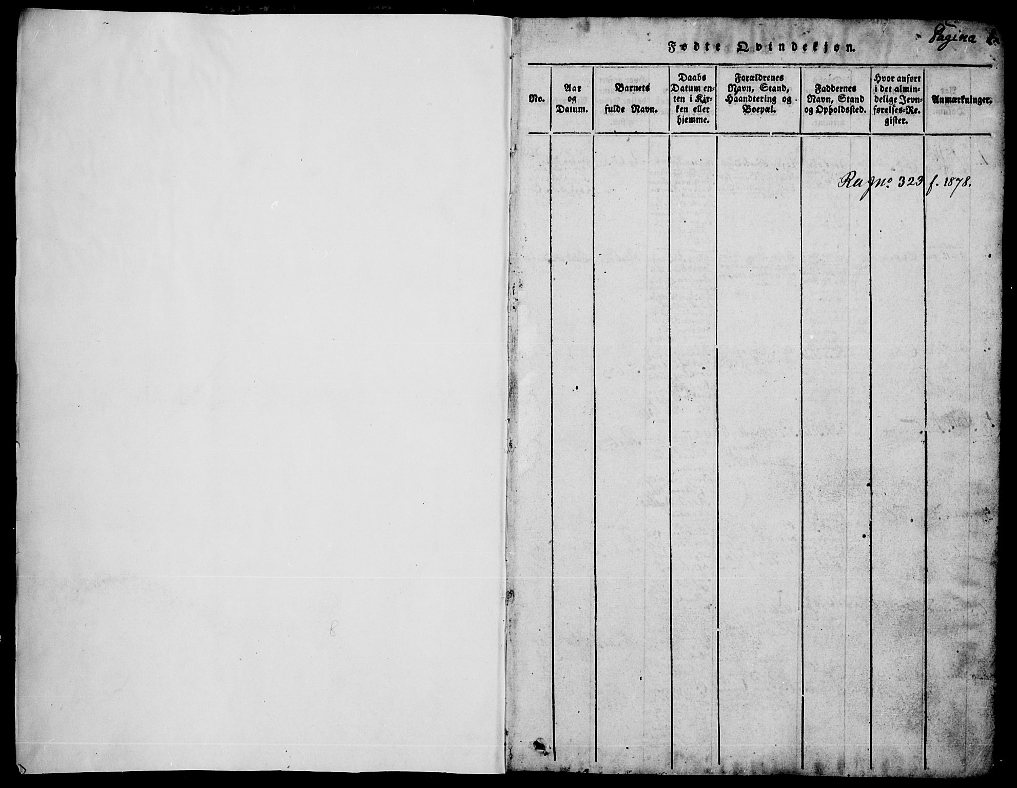 Trysil prestekontor, AV/SAH-PREST-046/H/Ha/Hab/L0004: Klokkerbok nr. 4, 1814-1841, s. 0-1