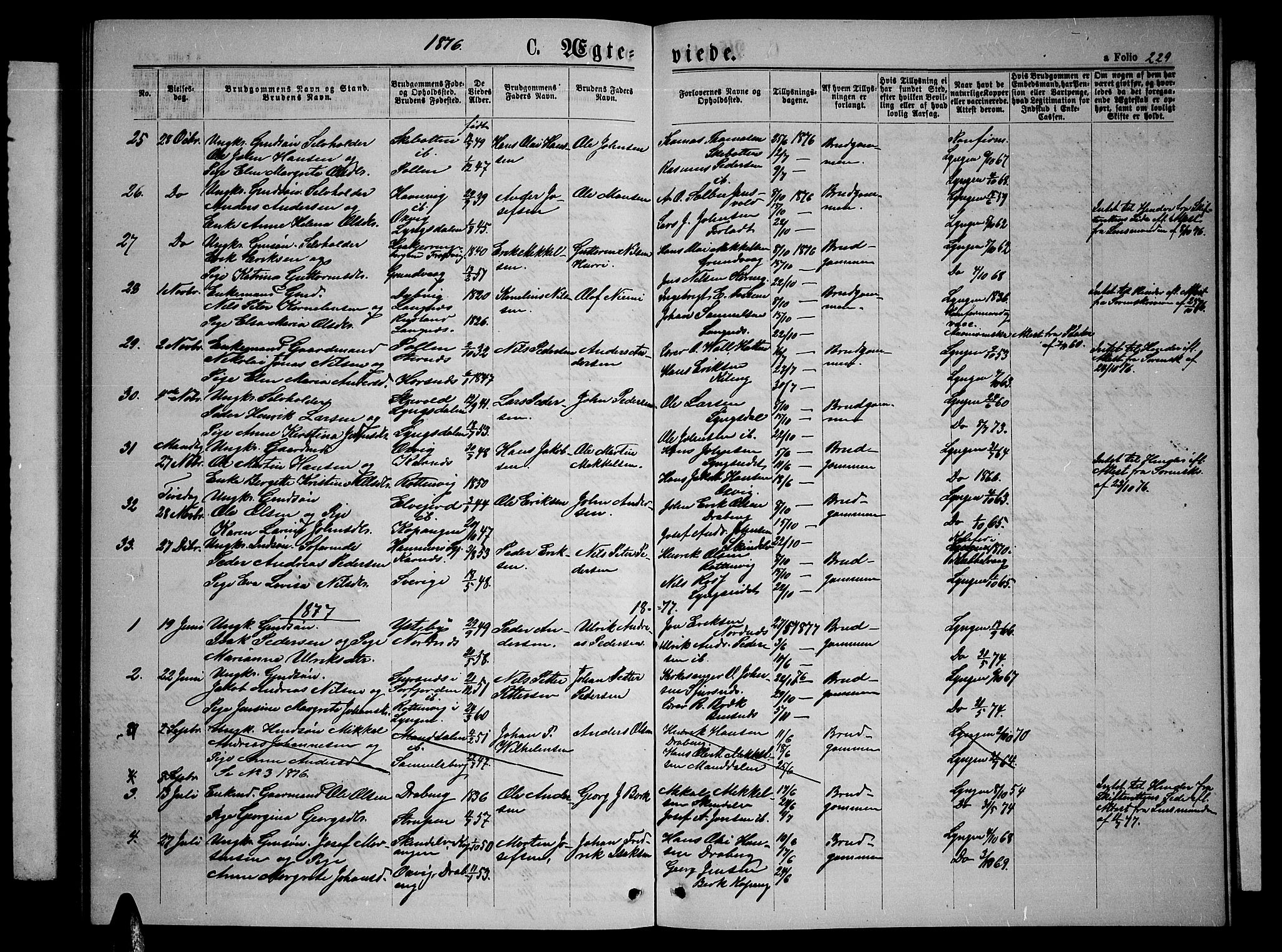 Lyngen sokneprestembete, AV/SATØ-S-1289/H/He/Heb/L0004klokker: Klokkerbok nr. 4, 1868-1878, s. 229
