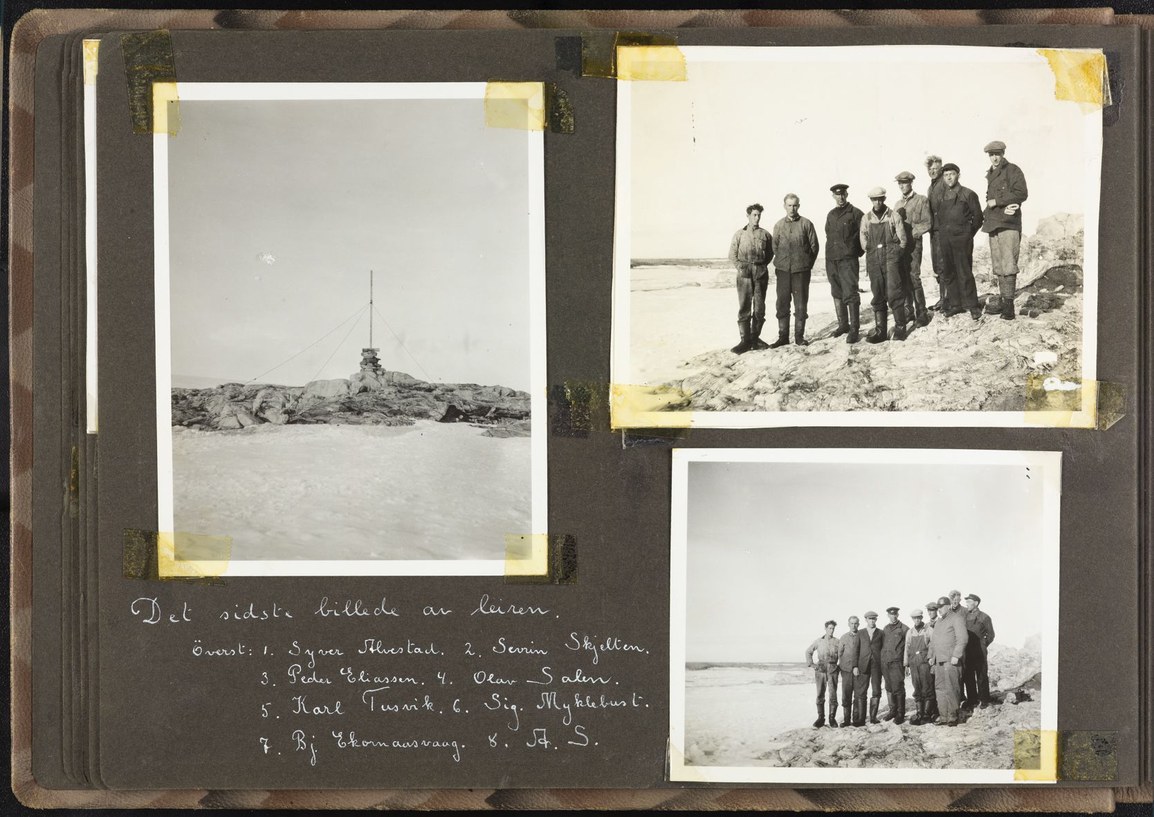 Sørensen, Adolf, AAKS/PA-2238/U/L0002: Fotoalbum fra Bratvaag-ekspedisjonen, 1930, s. 11