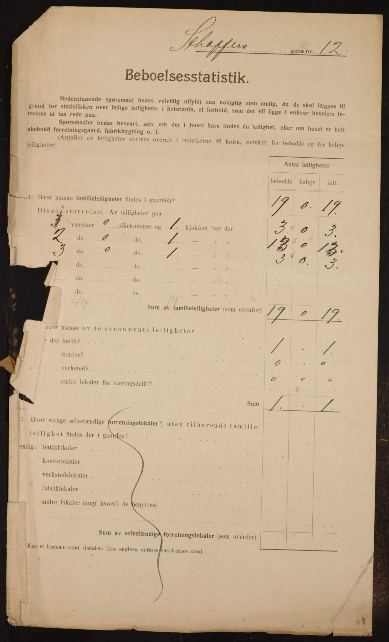 OBA, Kommunal folketelling 1.2.1910 for Kristiania, 1910, s. 89131