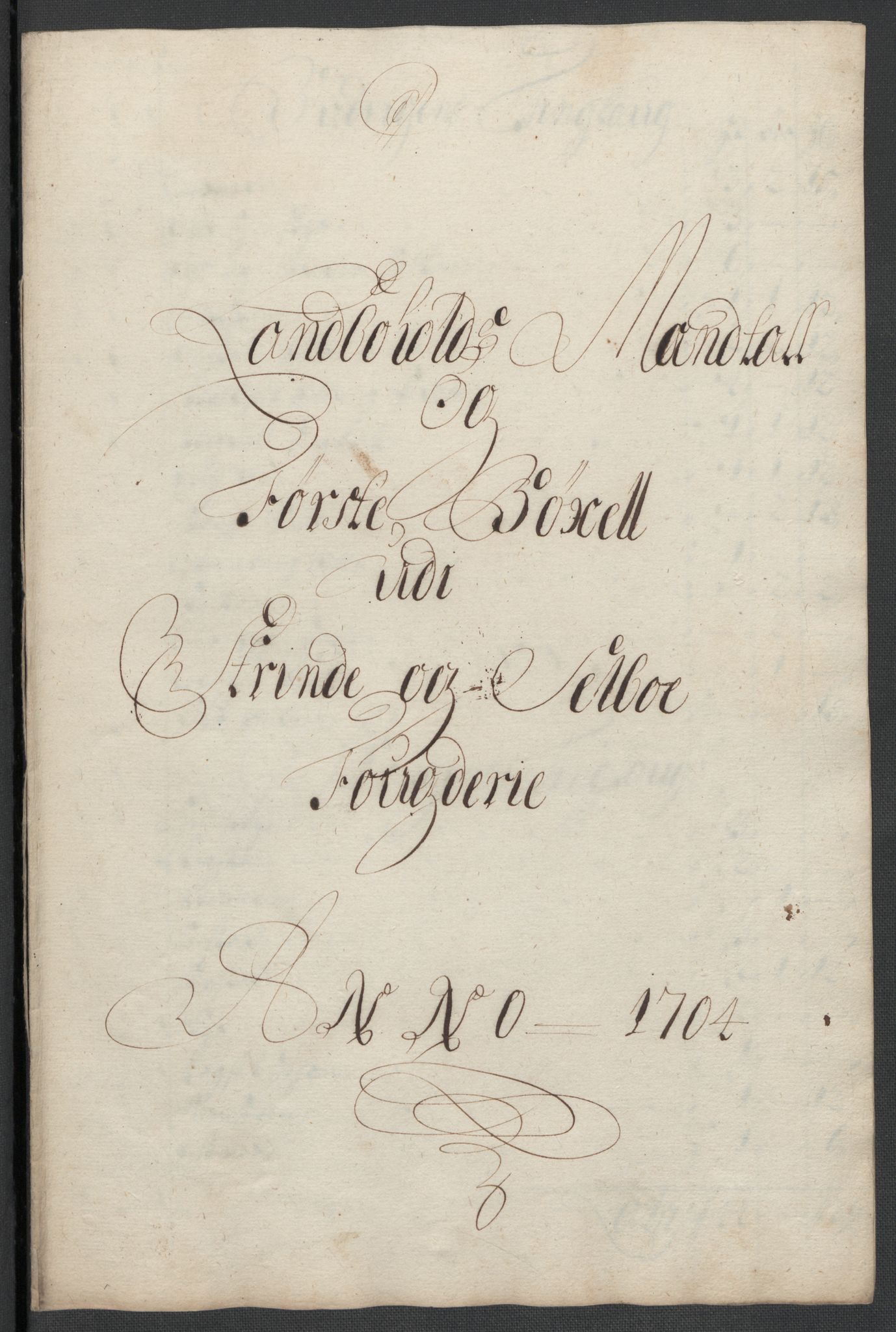 Rentekammeret inntil 1814, Reviderte regnskaper, Fogderegnskap, RA/EA-4092/R61/L4109: Fogderegnskap Strinda og Selbu, 1704-1706, s. 136