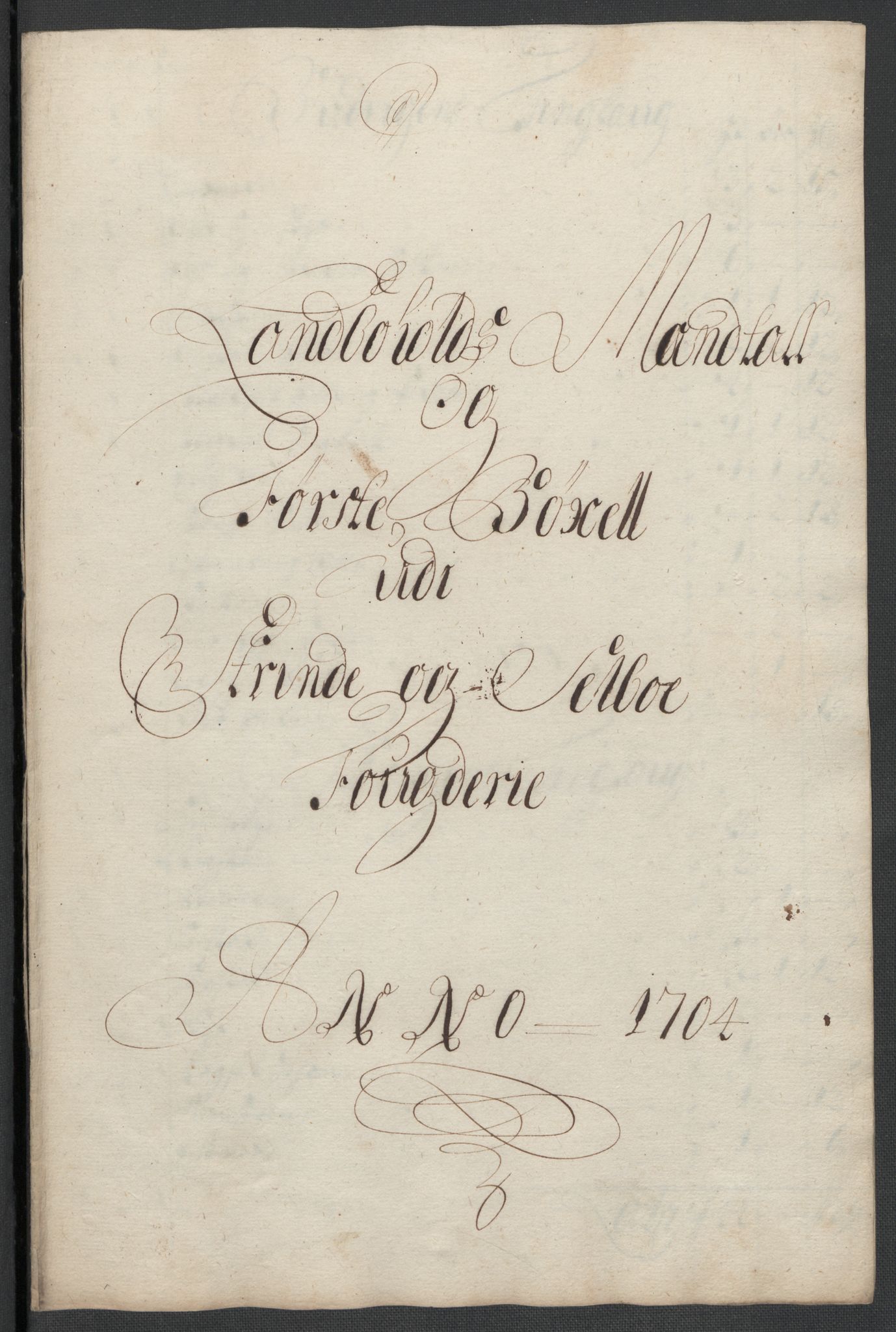 Rentekammeret inntil 1814, Reviderte regnskaper, Fogderegnskap, AV/RA-EA-4092/R61/L4109: Fogderegnskap Strinda og Selbu, 1704-1706, s. 136