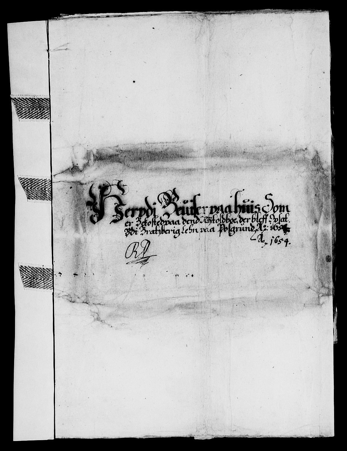 Rentekammeret inntil 1814, Reviderte regnskaper, Lensregnskaper, AV/RA-EA-5023/R/Rb/Rbp/L0036: Bratsberg len, 1649-1651