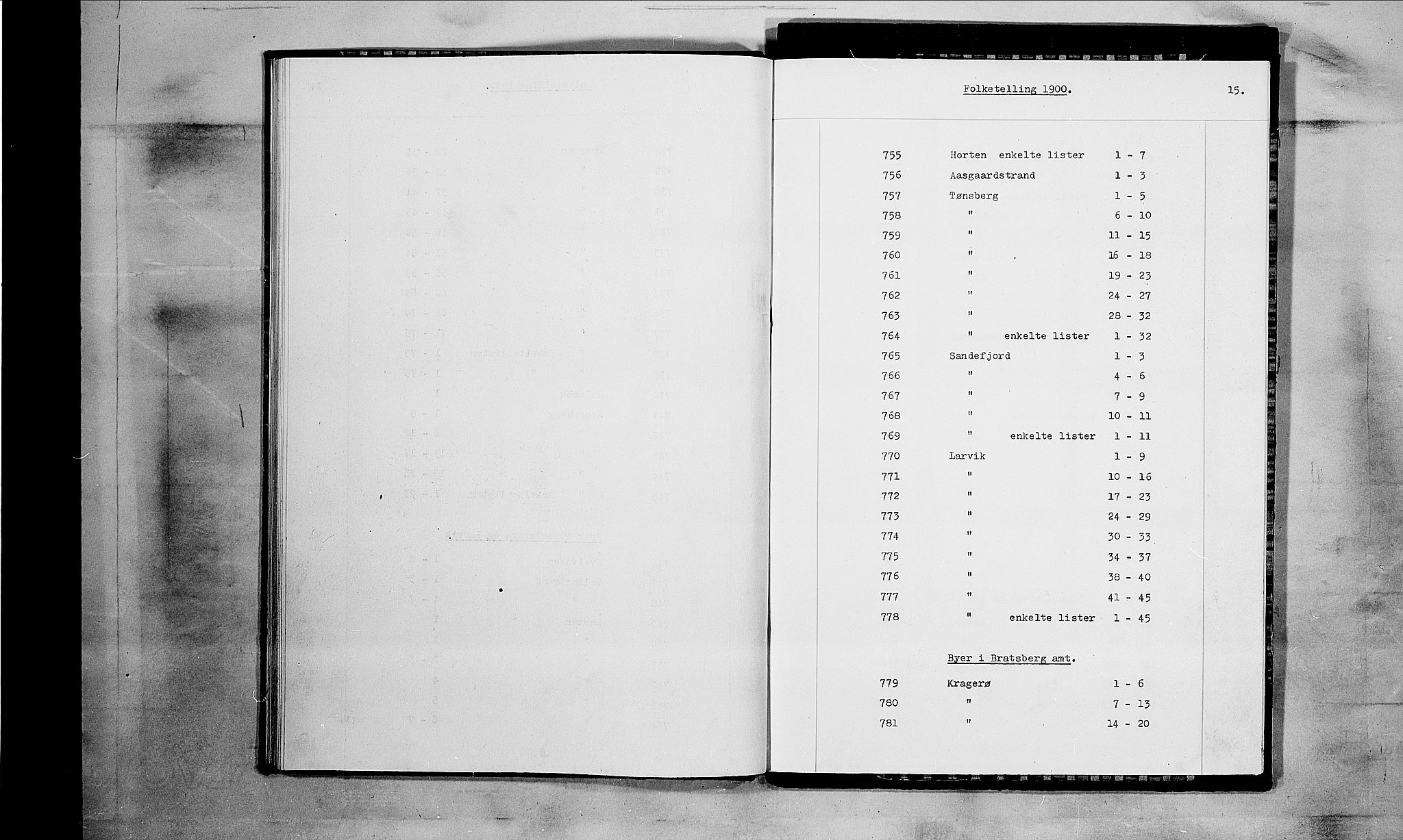 RA, Folketelling 1900 for 0706 Sandefjord kjøpstad, 1900, s. 27