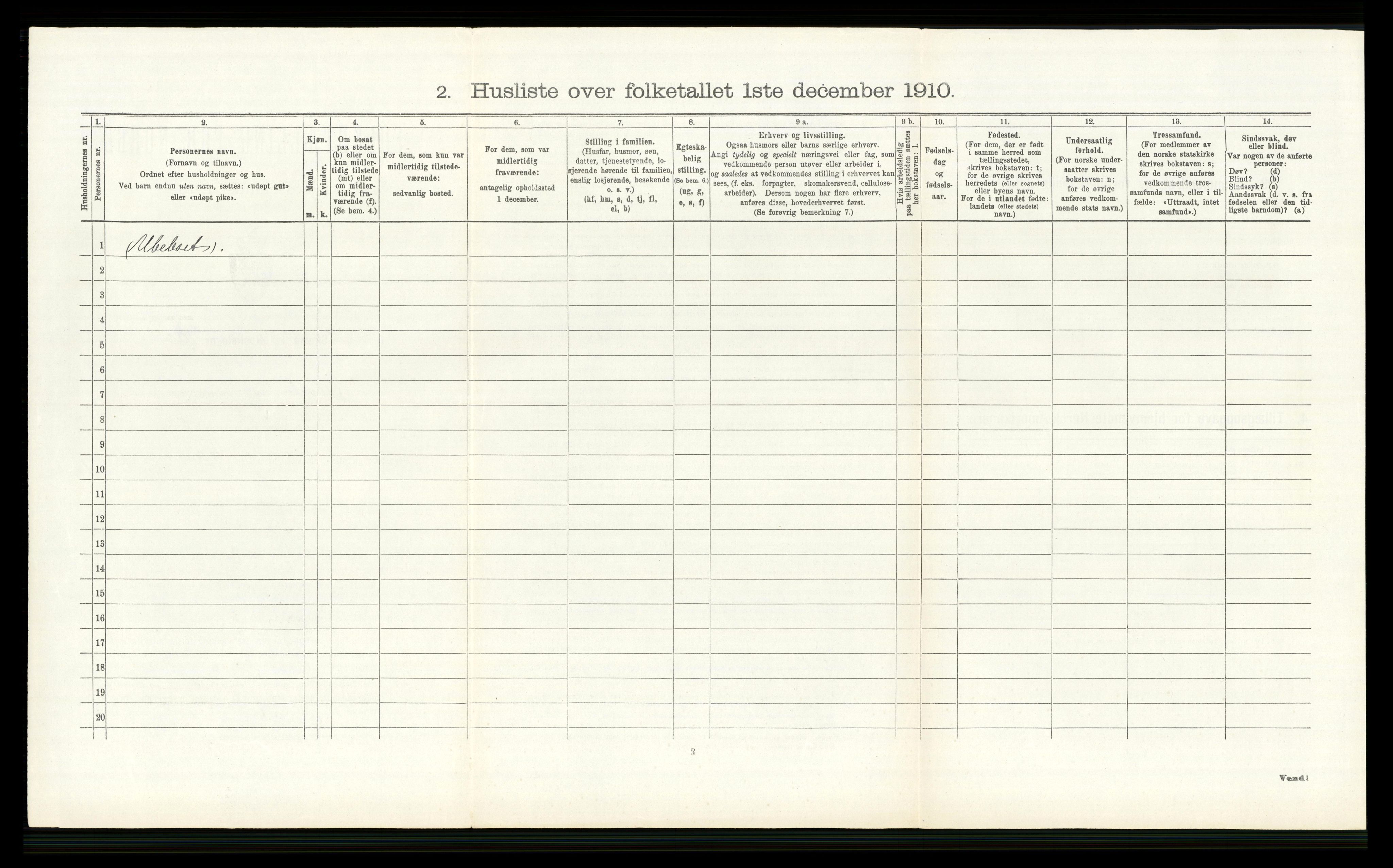 RA, Folketelling 1910 for 0623 Modum herred, 1910, s. 541