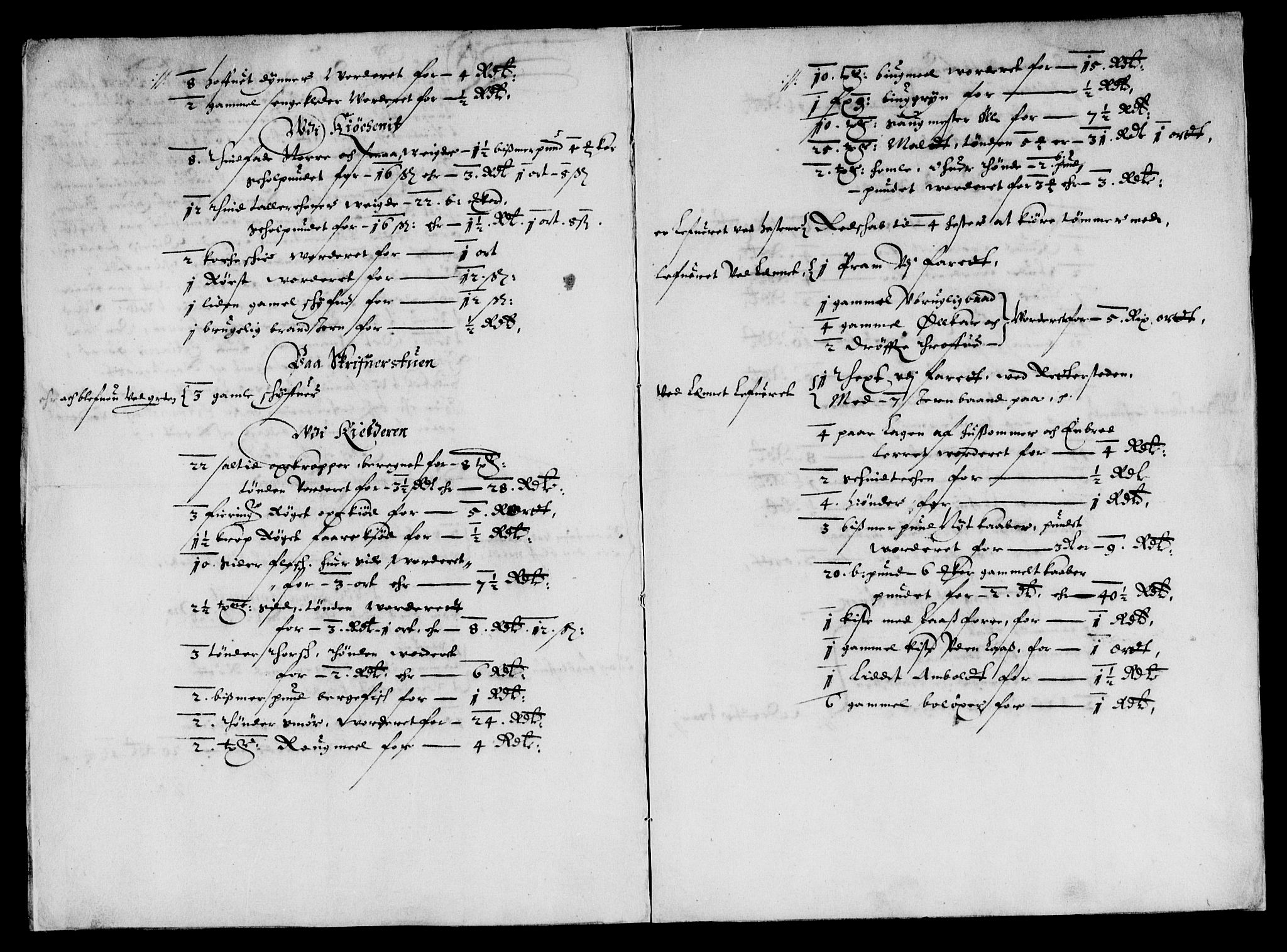 Rentekammeret inntil 1814, Reviderte regnskaper, Lensregnskaper, RA/EA-5023/R/Rb/Rbp/L0024: Bratsberg len, 1639-1641