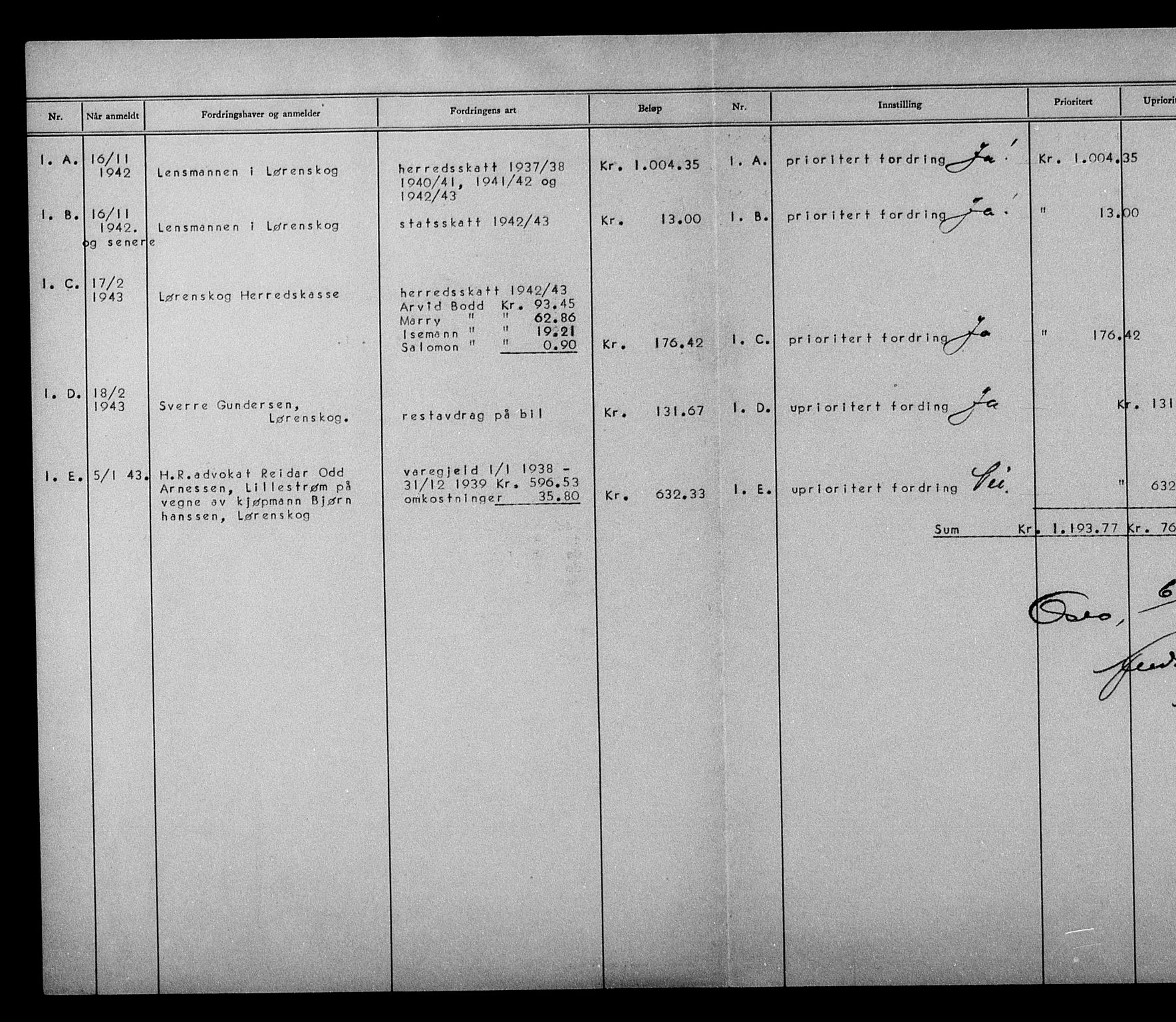 Justisdepartementet, Tilbakeføringskontoret for inndratte formuer, AV/RA-S-1564/H/Hc/Hcc/L0927: --, 1945-1947, s. 150