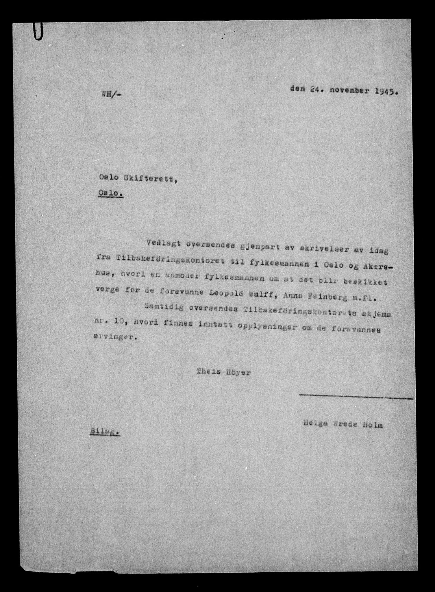 Justisdepartementet, Tilbakeføringskontoret for inndratte formuer, AV/RA-S-1564/H/Hc/Hcc/L0934: --, 1945-1947, s. 154