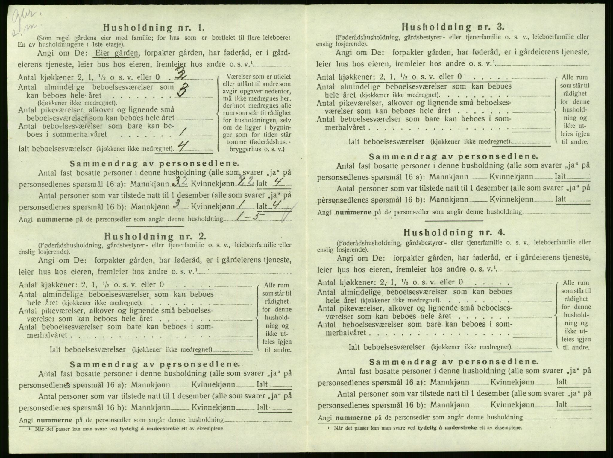 SAKO, Folketelling 1920 for 0719 Andebu herred, 1920, s. 173