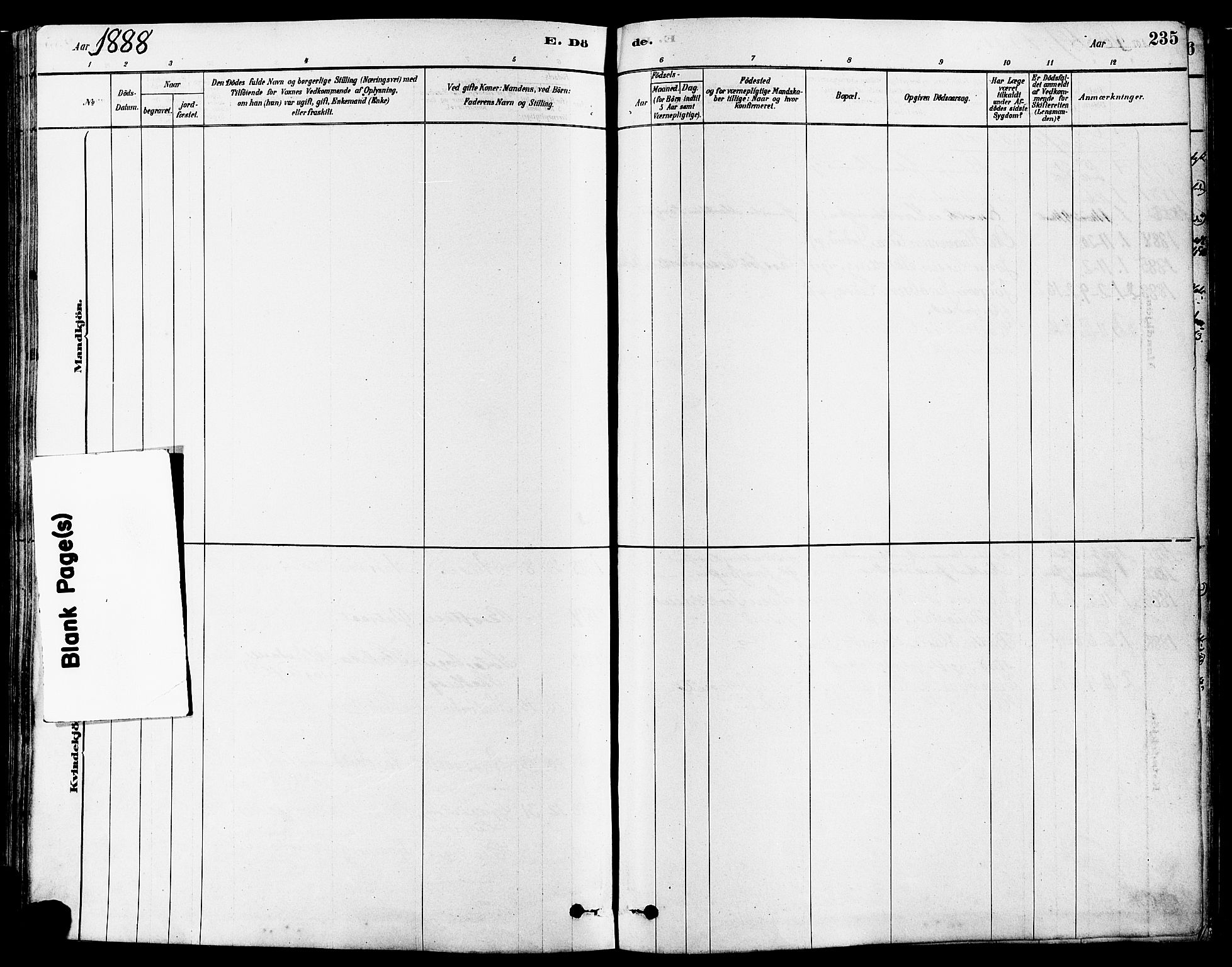 Høyland sokneprestkontor, SAST/A-101799/001/30BA/L0011: Ministerialbok nr. A 10, 1878-1888, s. 235