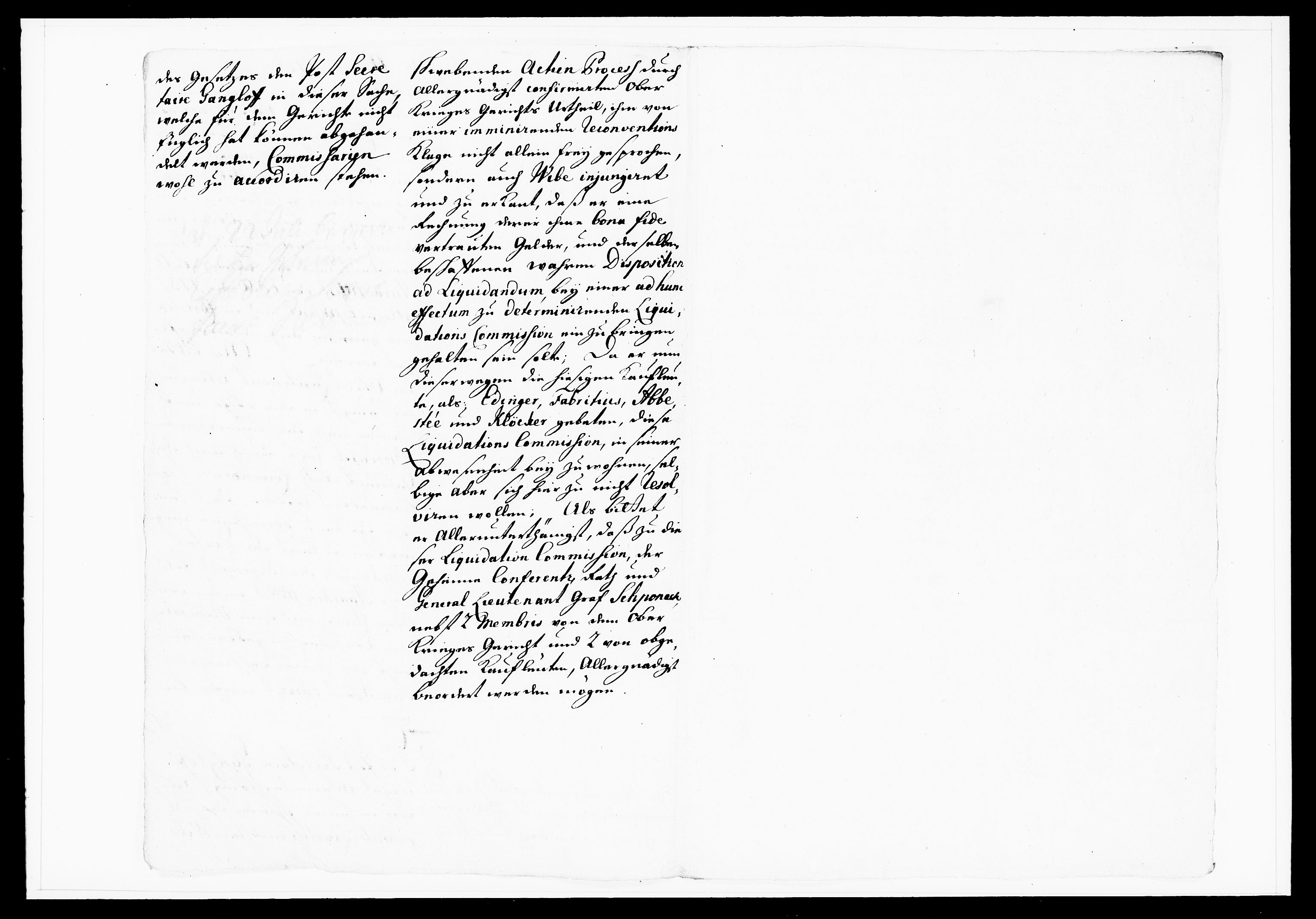 Krigskollegiet, Krigskancelliet, DRA/A-0006/-/1103-1107: Refererede sager, 1732, s. 159
