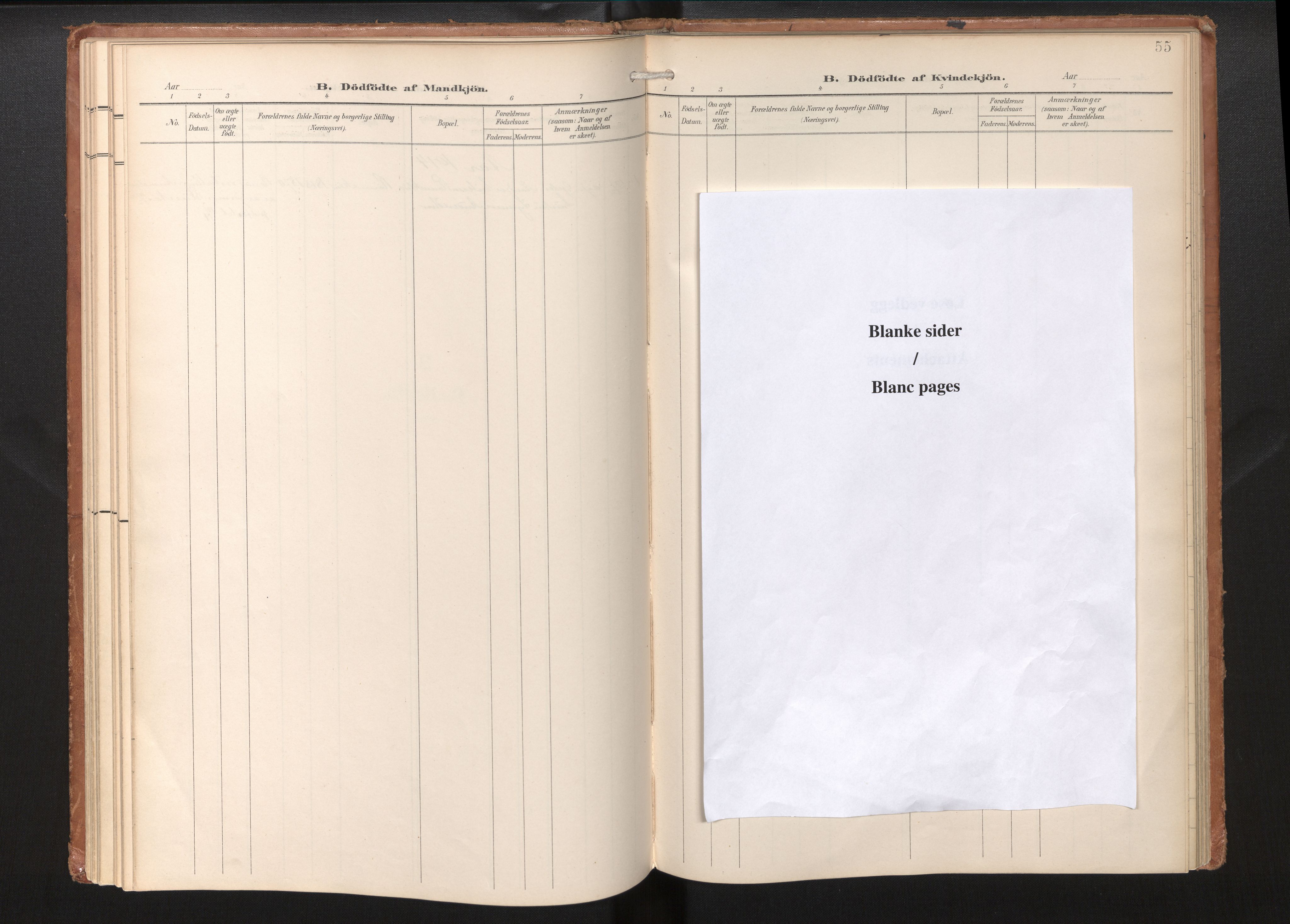 Gloppen sokneprestembete, SAB/A-80101/H/Haa/Haae/L0002: Ministerialbok nr. E 2, 1904-1925, s. 54b-55a