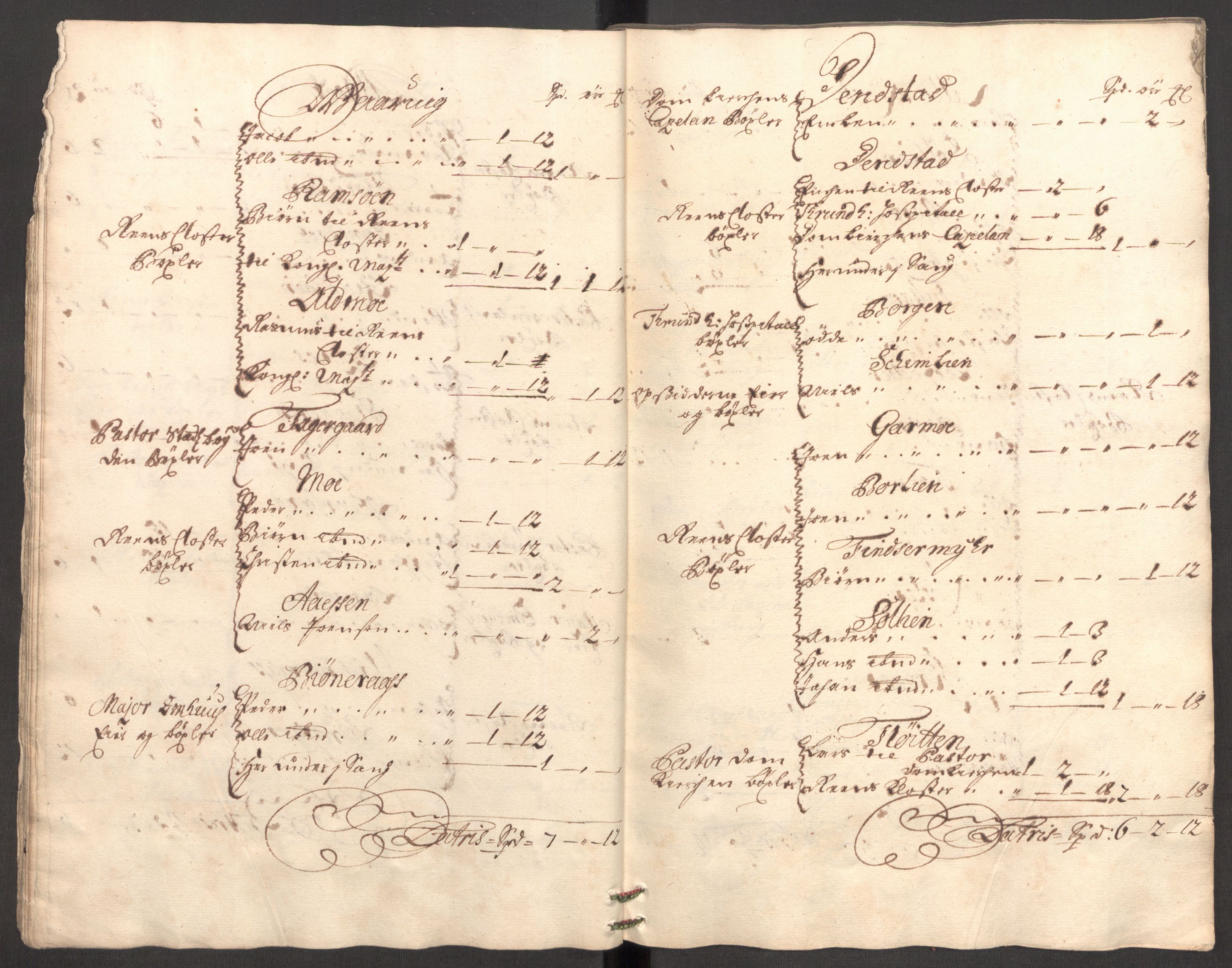 Rentekammeret inntil 1814, Reviderte regnskaper, Fogderegnskap, RA/EA-4092/R57/L3854: Fogderegnskap Fosen, 1700-1701, s. 284