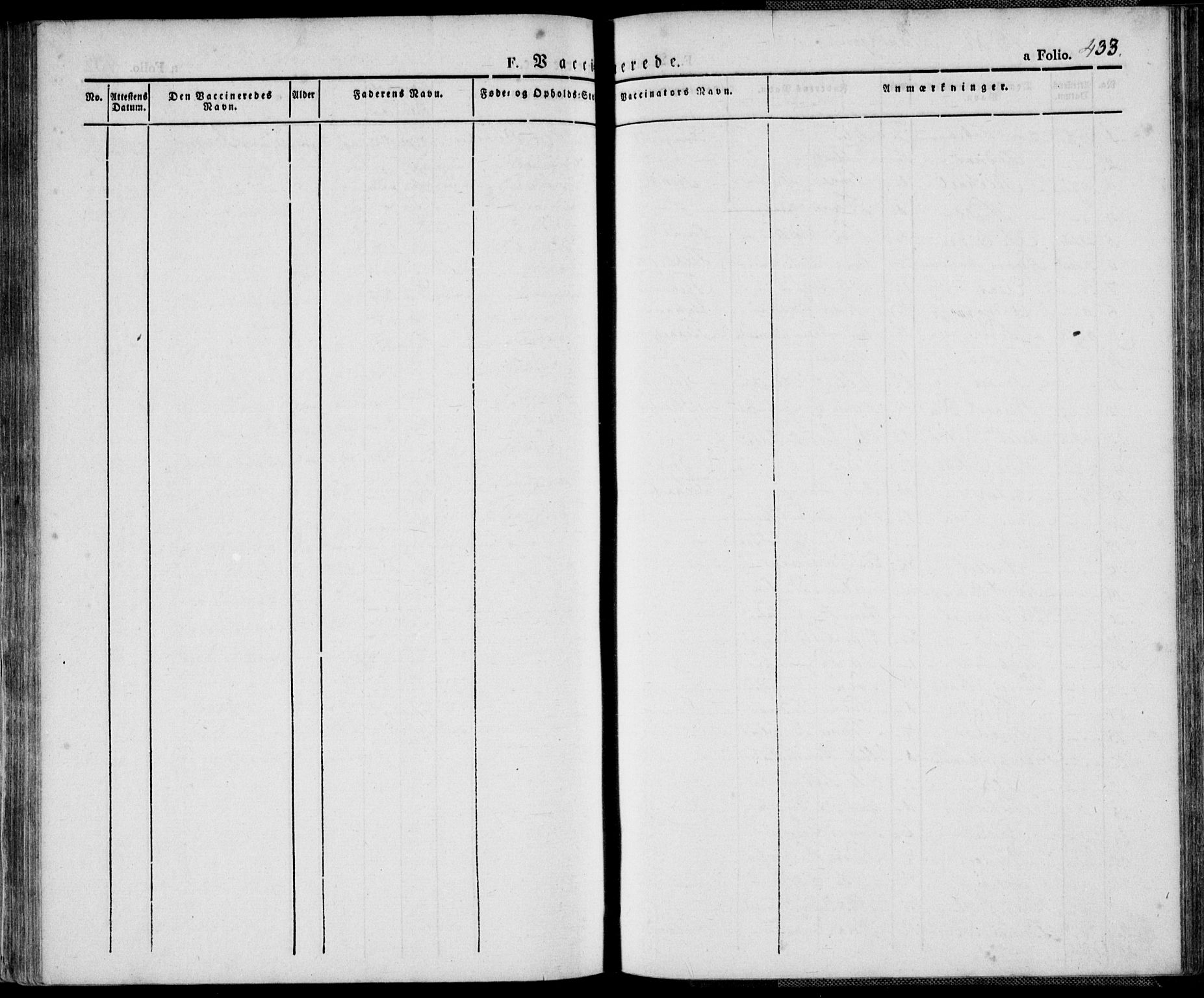 Flekkefjord sokneprestkontor, AV/SAK-1111-0012/F/Fa/Fac/L0003: Ministerialbok nr. A 3, 1826-1841, s. 433