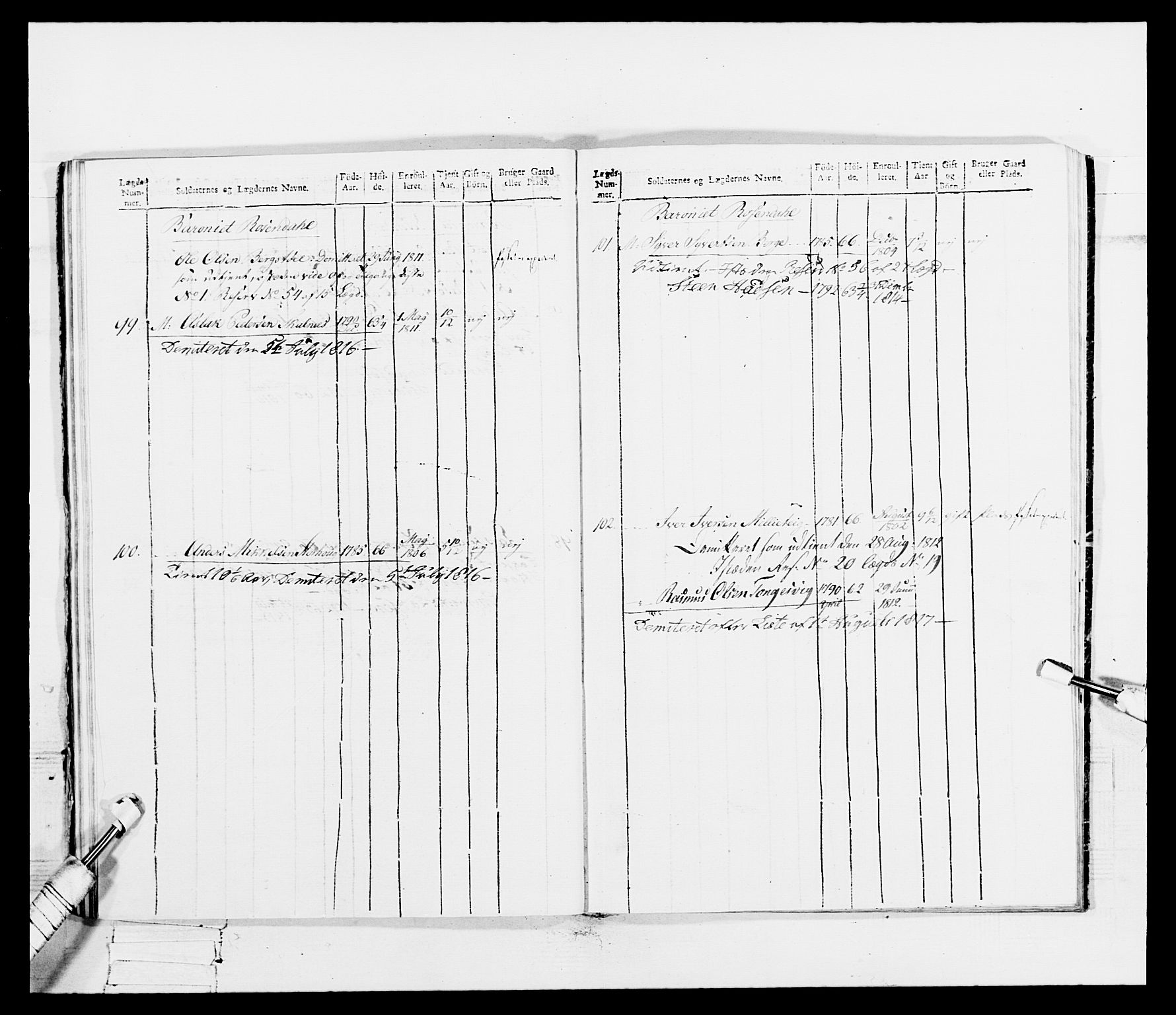 Generalitets- og kommissariatskollegiet, Det kongelige norske kommissariatskollegium, AV/RA-EA-5420/E/Eh/L0113: Vesterlenske nasjonale infanteriregiment, 1812, s. 614