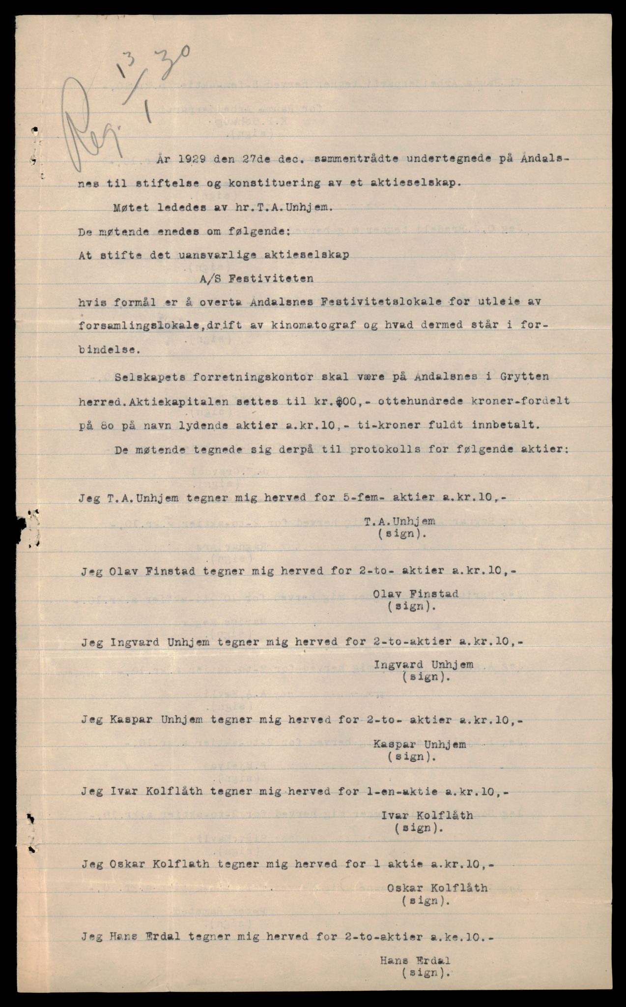 Romsdal sorenskriveri, SAT/A-4149/2/J/Jd/Jdb/L0004: Bilag, A-Å, 1930-1956, s. 3