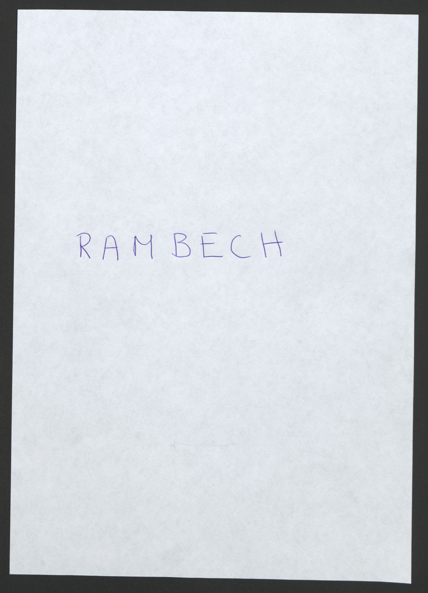 Bergwitz, Johan Kielland, AV/RA-PA-0791/F/Fb/L0007: --, s. 2